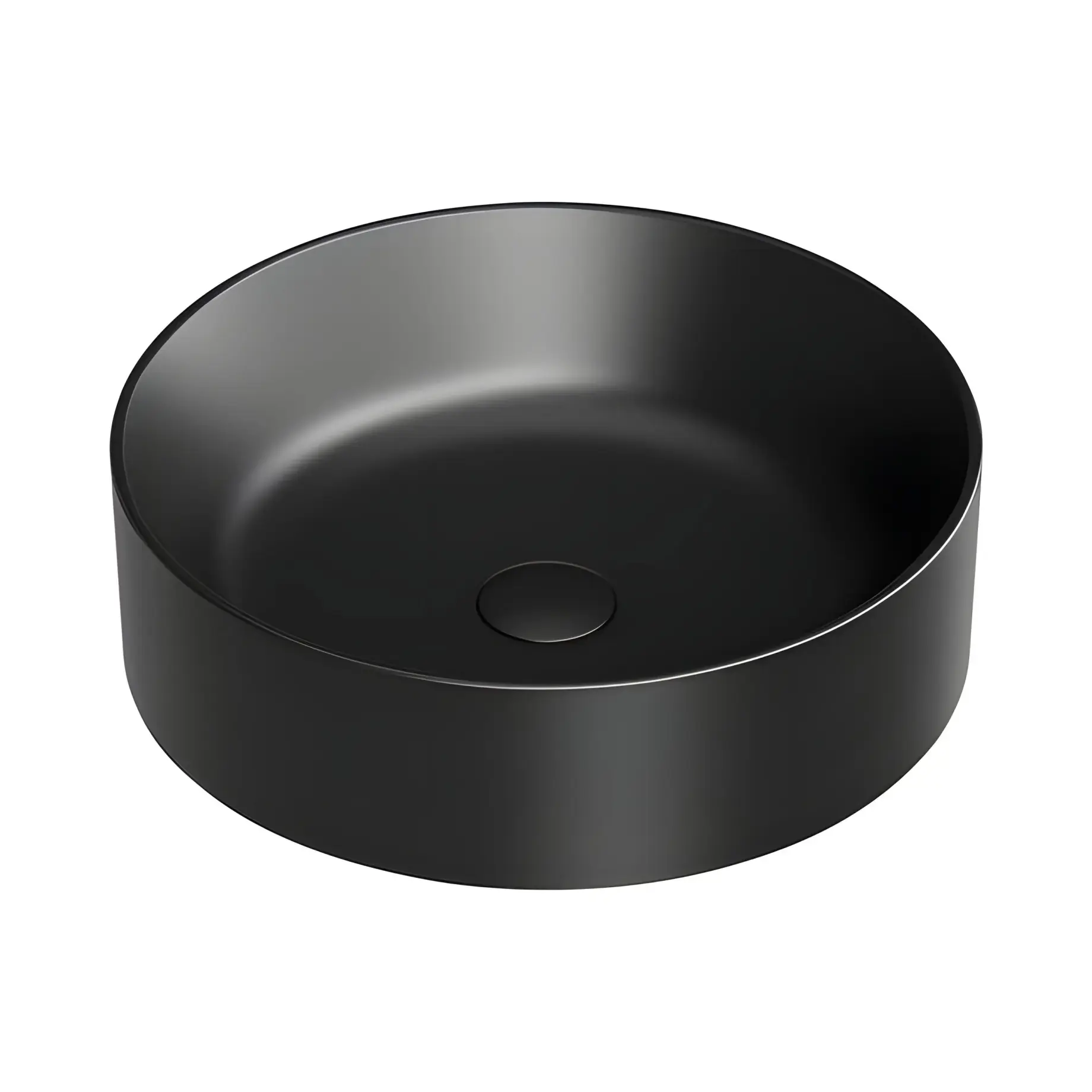 Умивальник Zero Catalano 0123450022 Satin black — вид на білому тлі