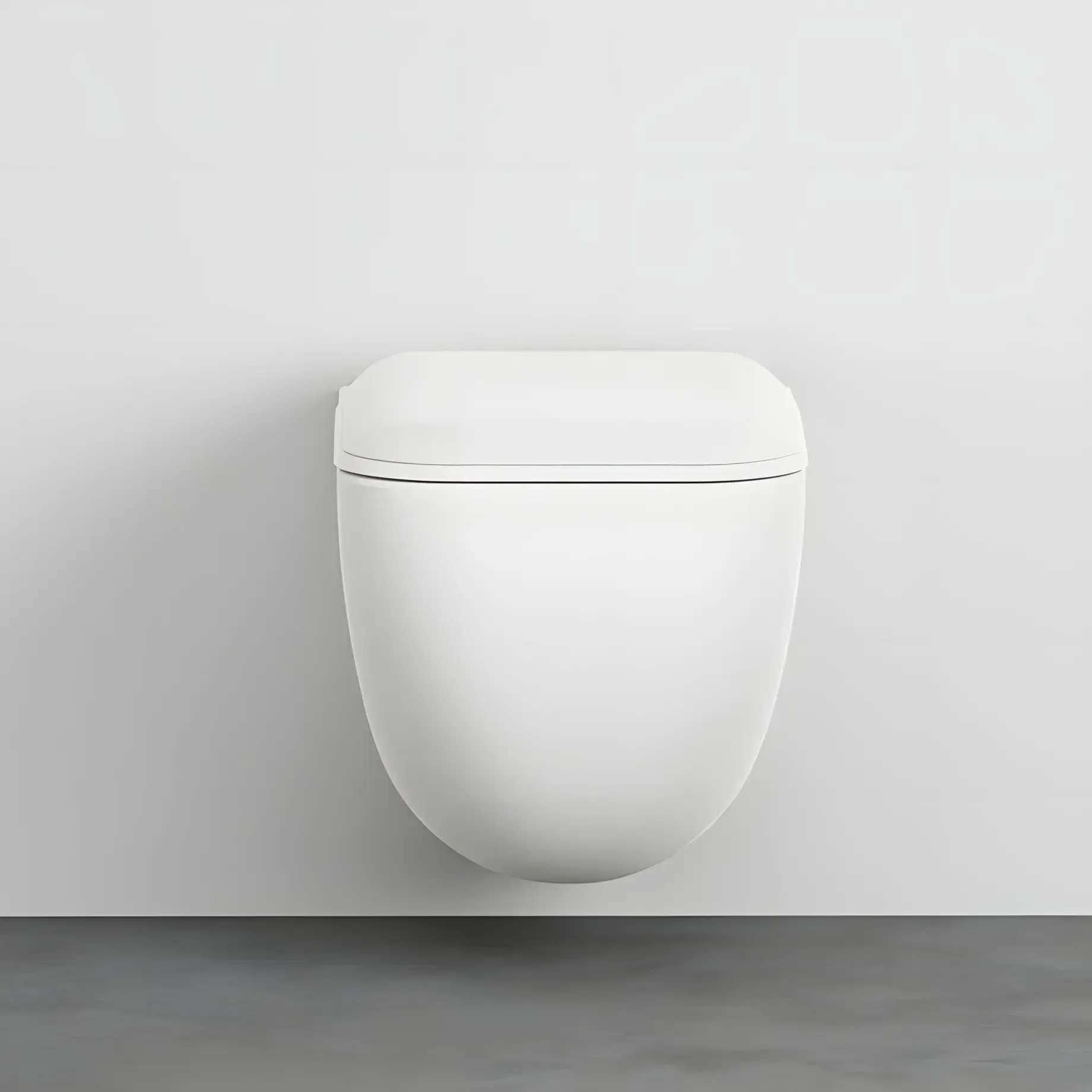 Унітаз підвісний Shui Comfort Cielo SHCOVSK + CPVSHCOTF Gloss White — вид згори