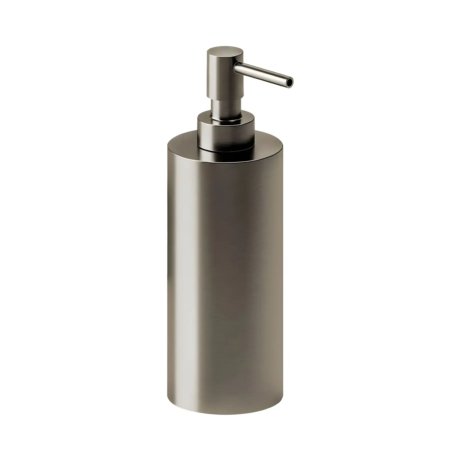 Дозатор для рідкого мила Architect Cosmic WJC205A0004003 Brushed Stainless Steel — вид на білому тлі