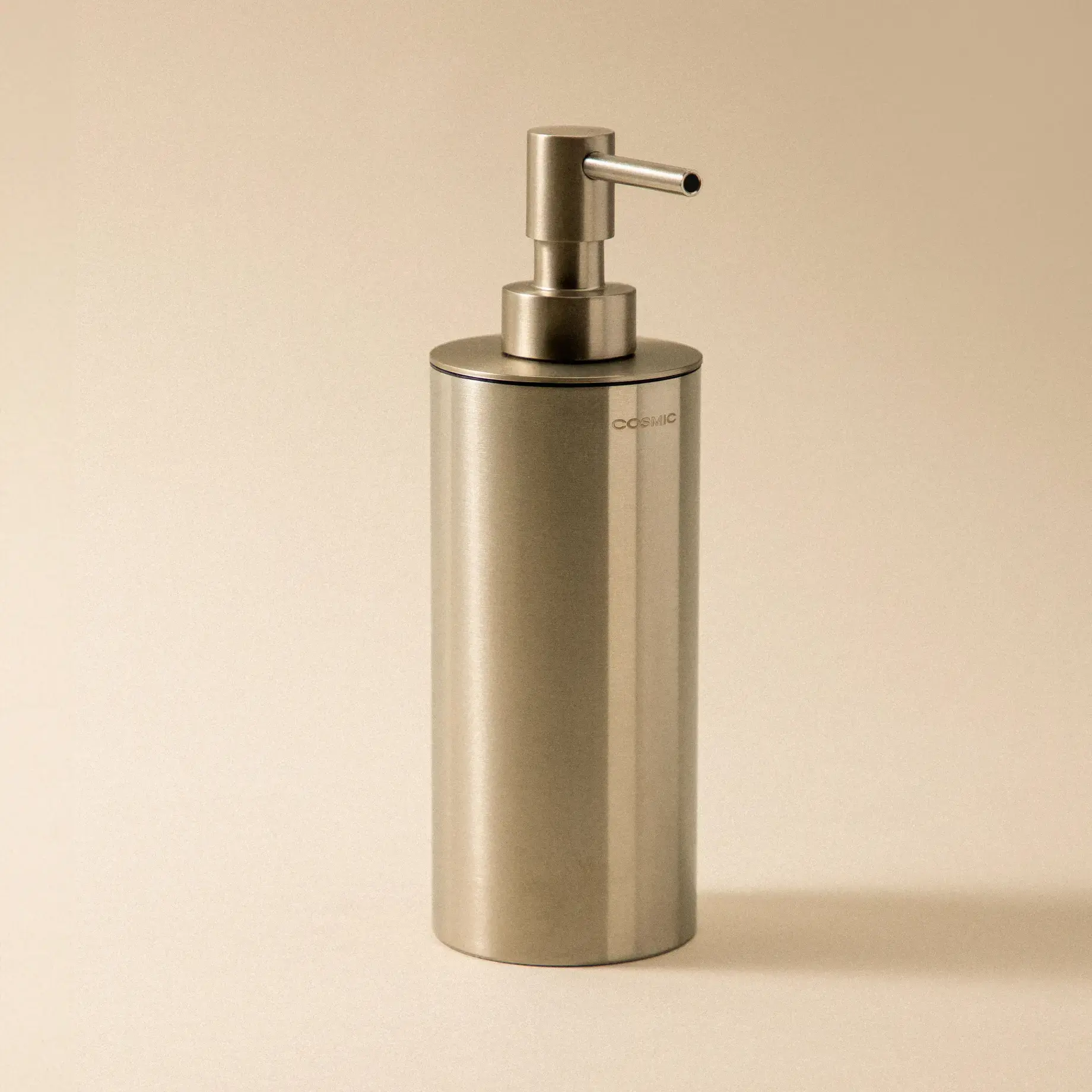 Дозатор для рідкого мила Architect Cosmic WJC205A0004003 Brushed Stainless Steel — вид згори