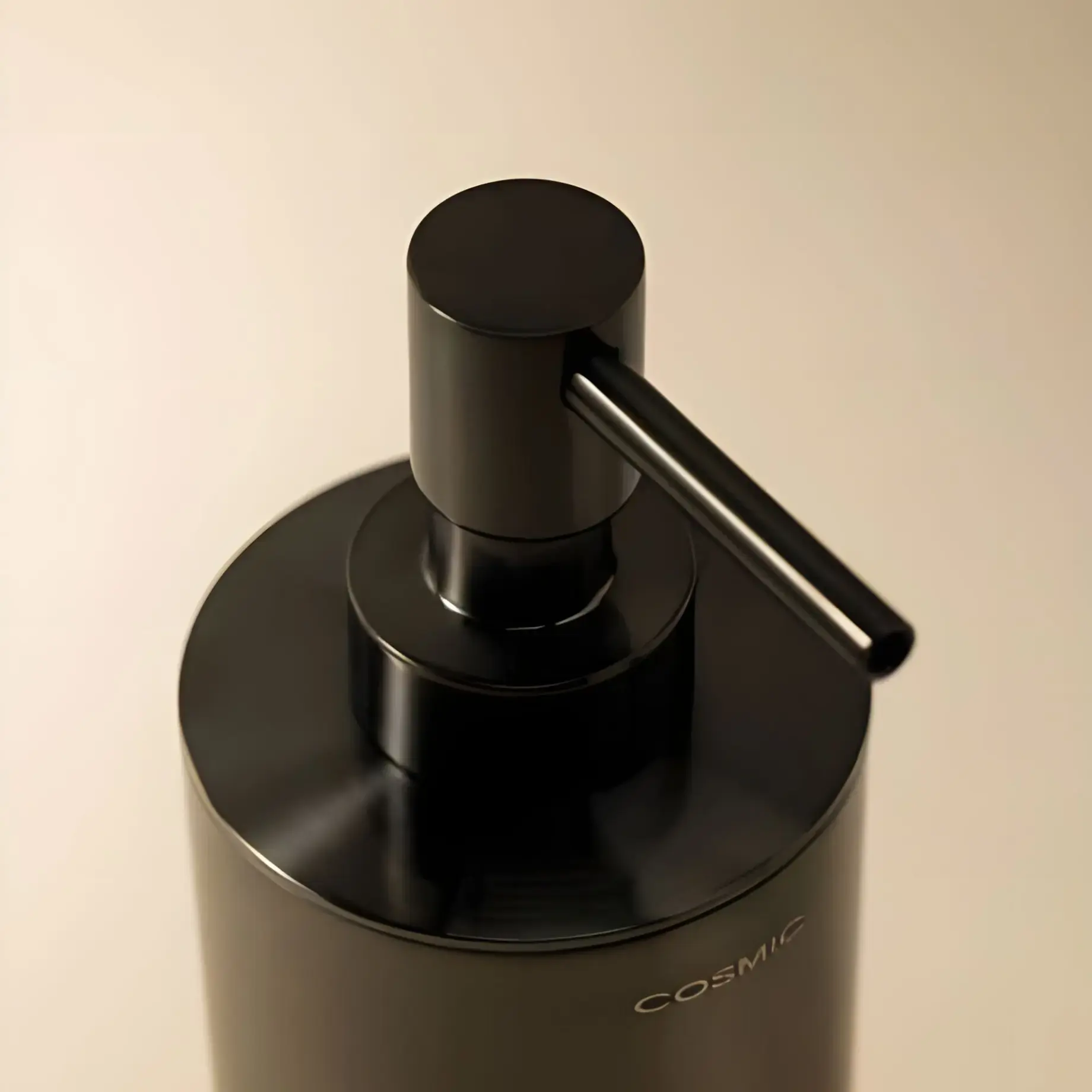 Дозатор для рідкого мила Architect Cosmic WJC205A0004055 Brushed Black — вид ззаду