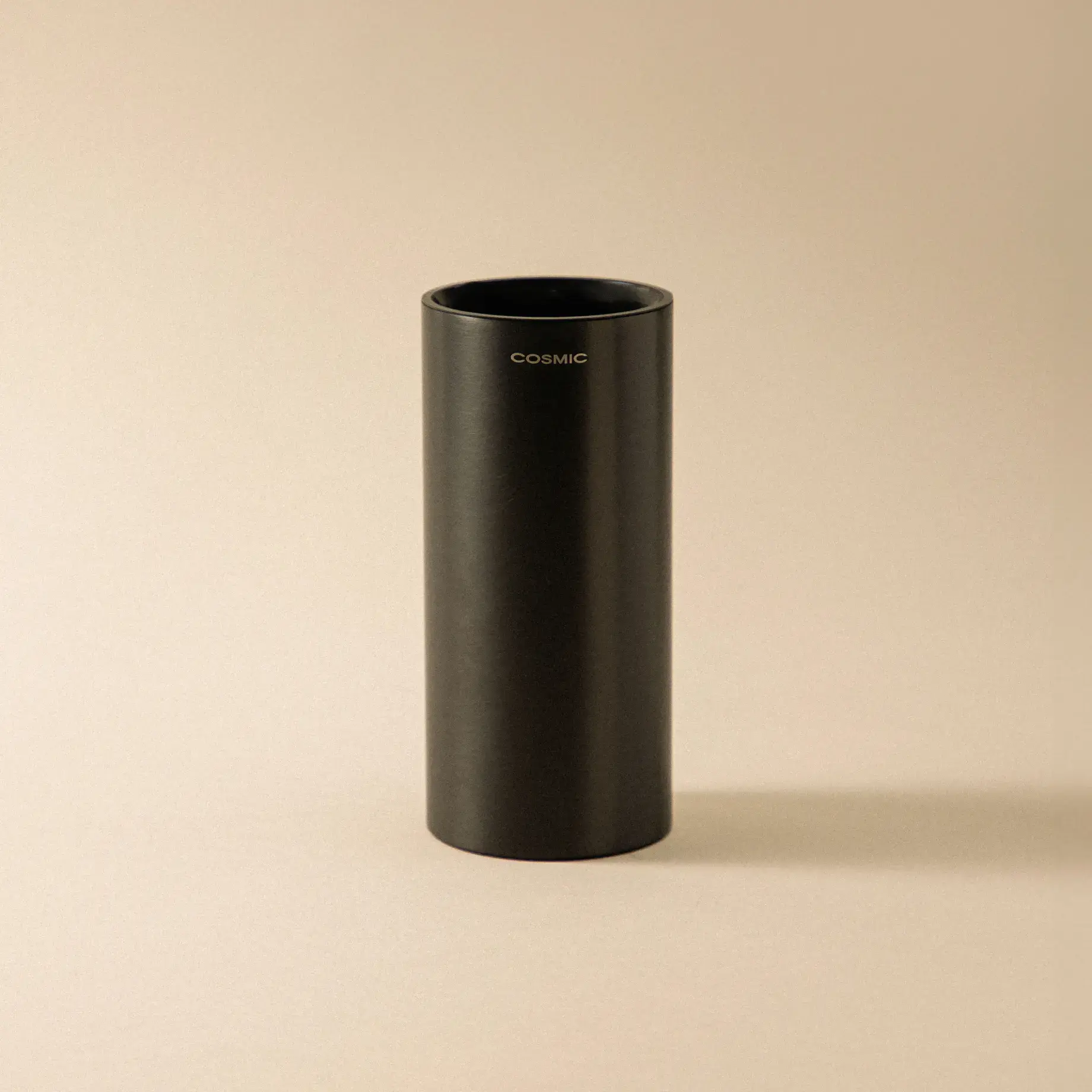Склянка для зубних щіток  Architect Cosmic WJC205A0051055 Brushed Black — вид згори