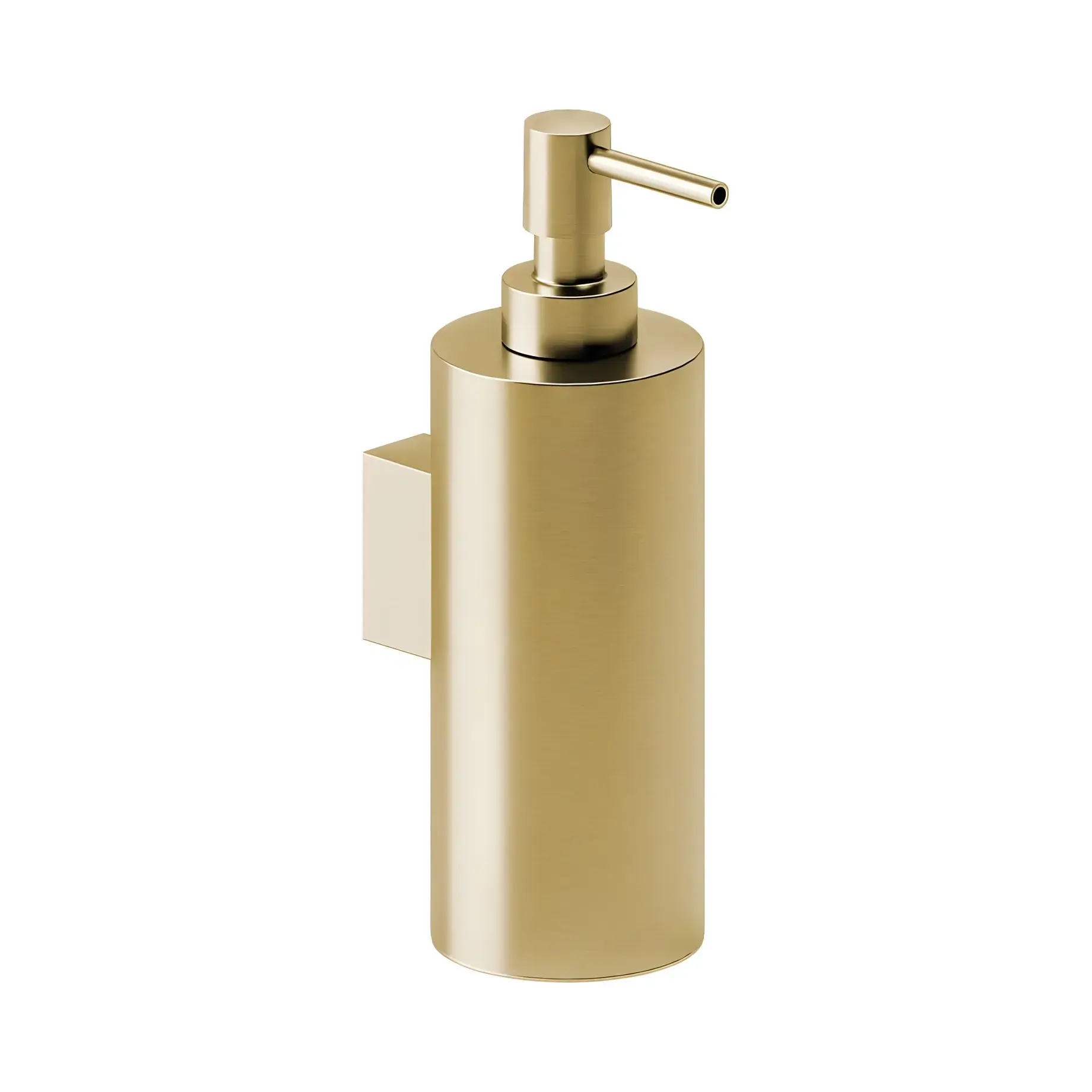 Дозатор для рідкого мила  Architect Cosmic WJC205A1003040 Gold Brushed — вид на білому тлі
