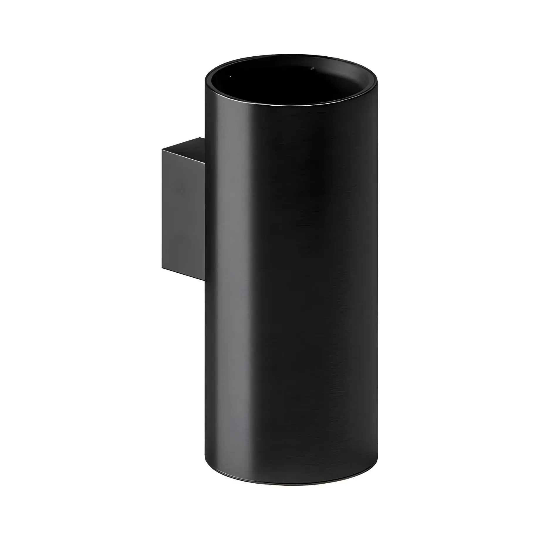 Склянка для зубних щіток Architect Cosmic WJC205A1053055 Brushed Black — вид на білому тлі