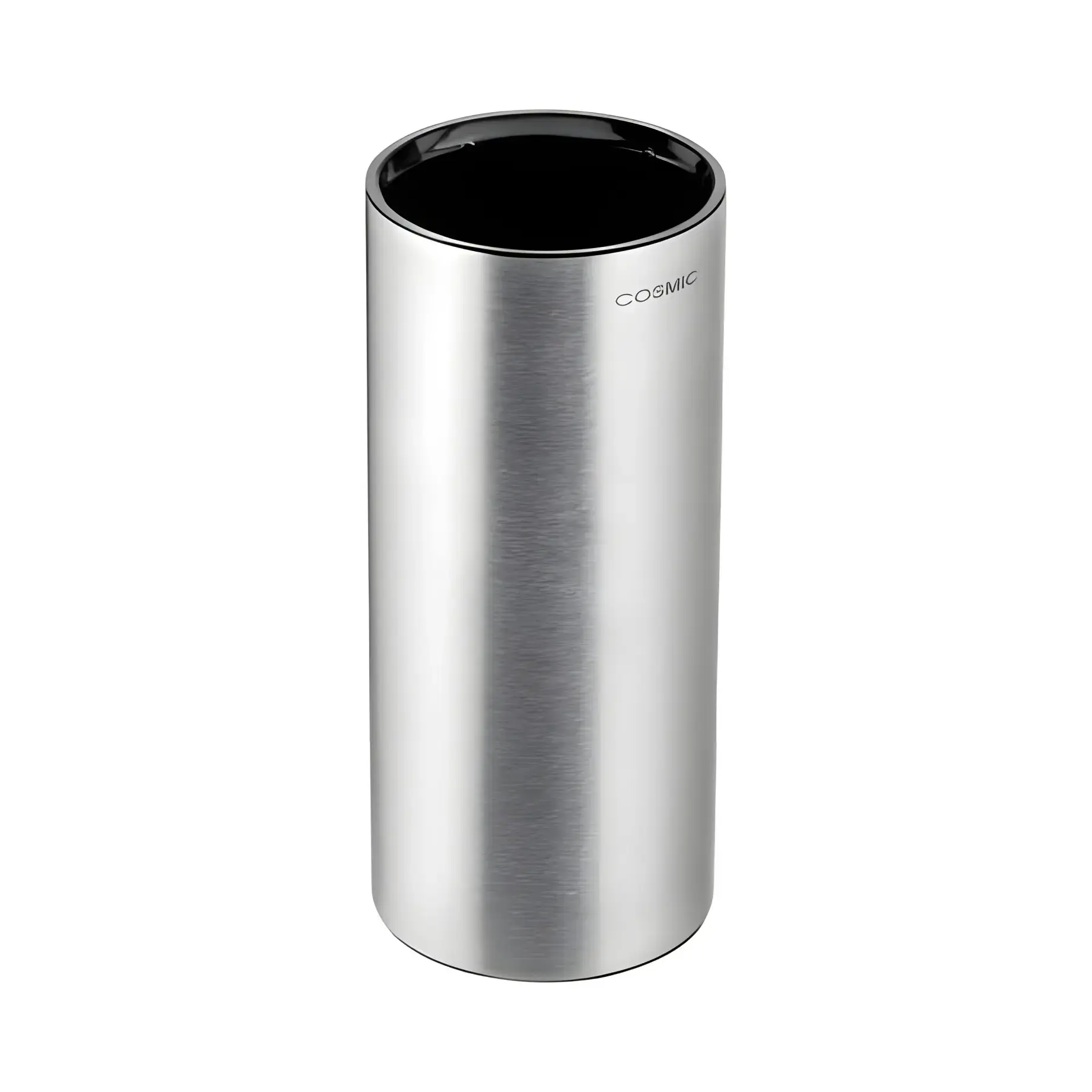 Склянка для зубних щіток Architect Cosmic WJC226A0051003 Brushed Stainless Steel — вид на білому тлі