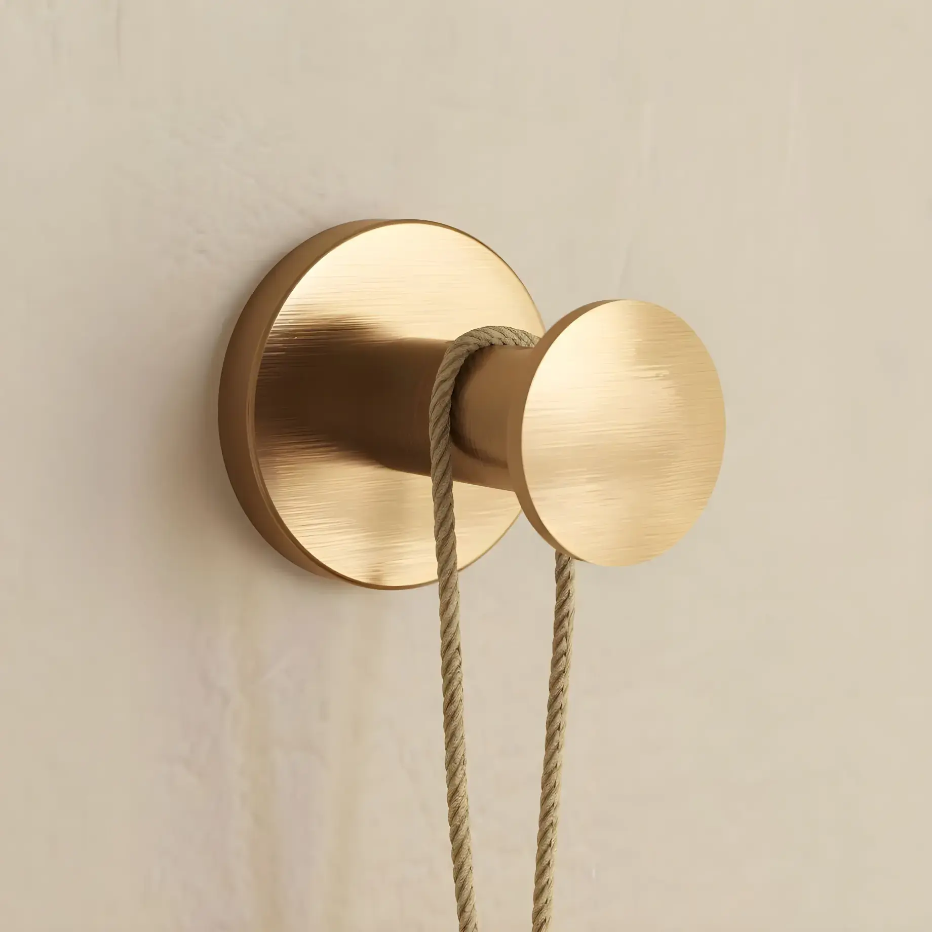 Гачок для рушників Architect S+ Cosmic WJC235A0021040 Gold Brushed — вид спереду