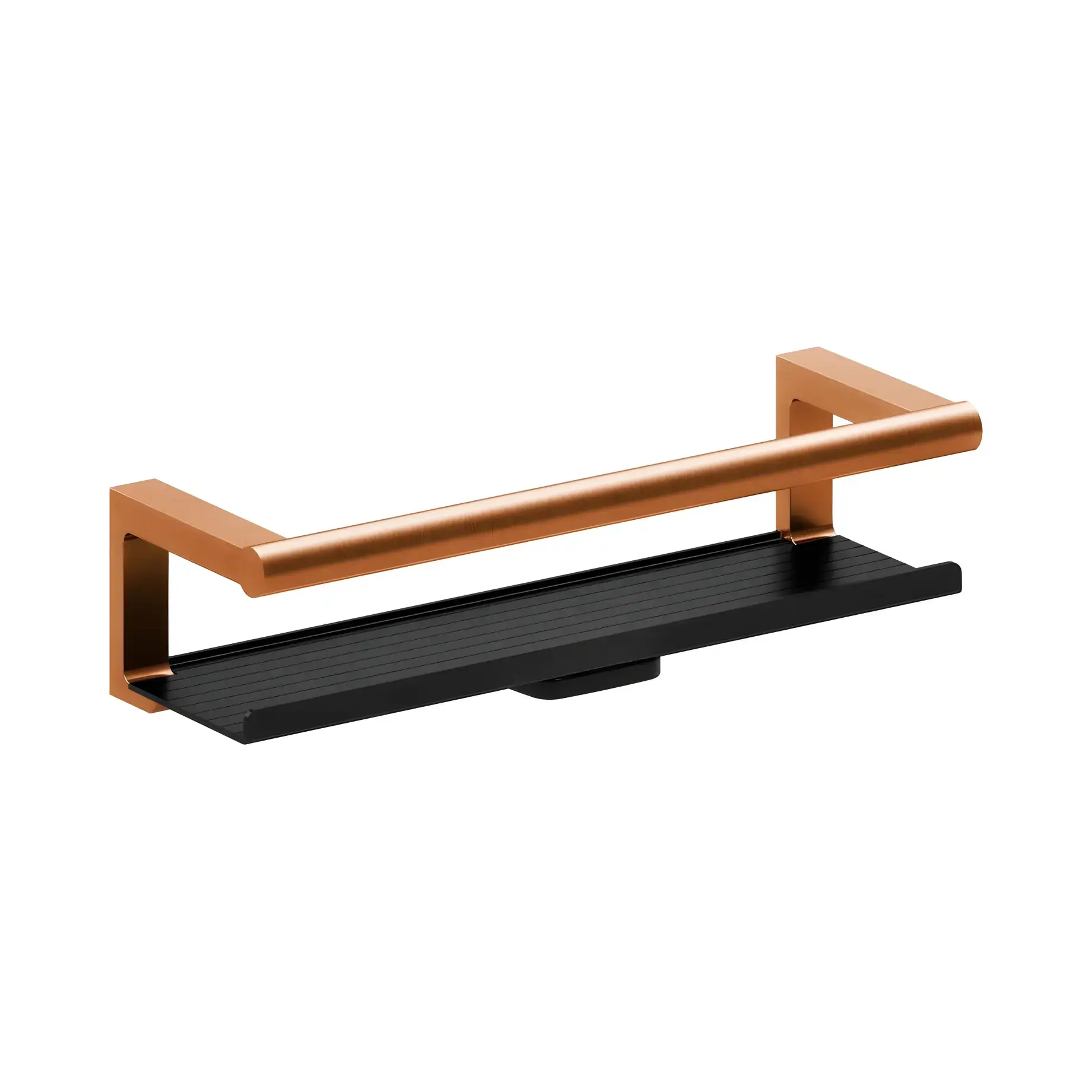 Полиця для душу Architect S+ Cosmic WJC235A0048054 Brushed Copper — вид на білому тлі