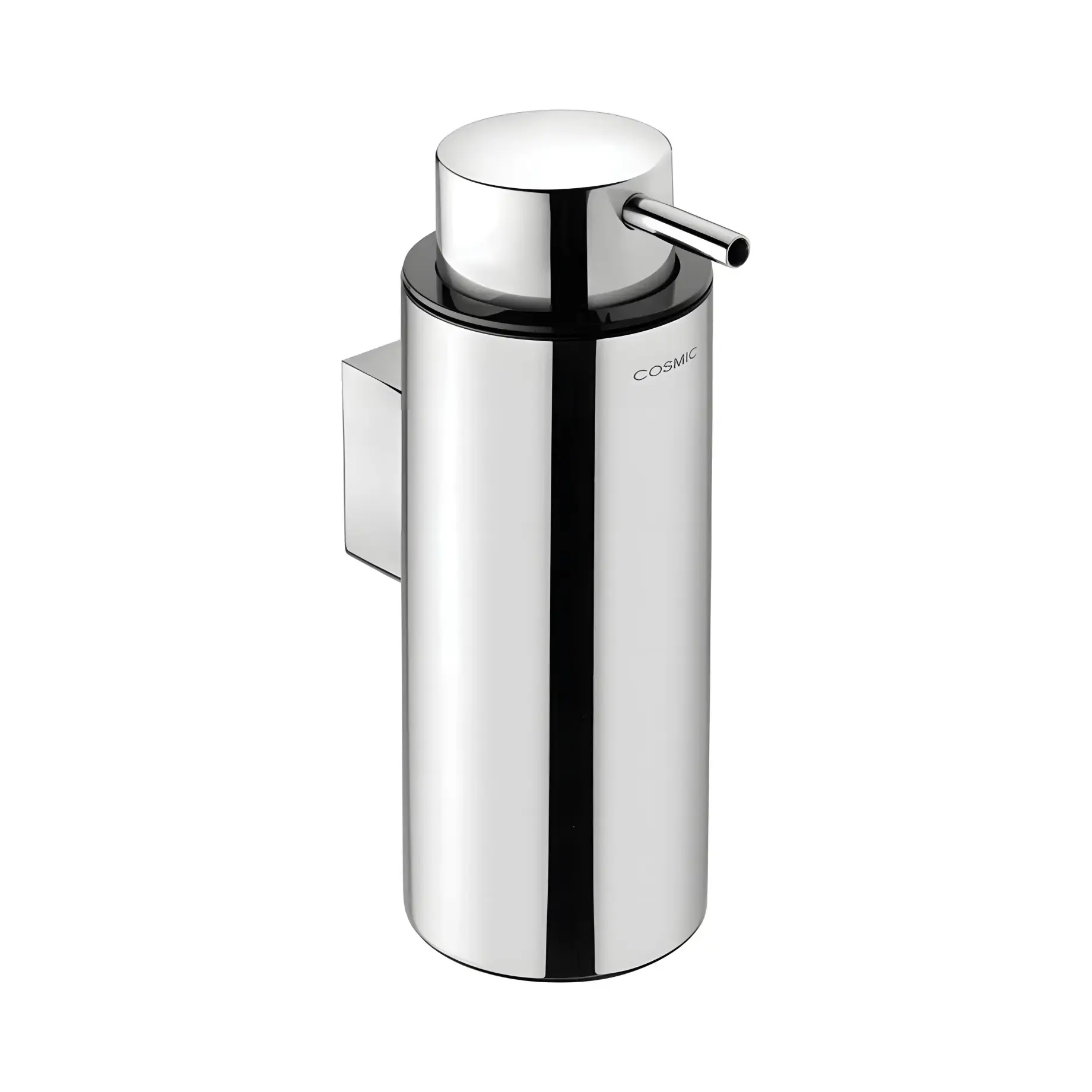 Дозатор рідкого мила Logic Cosmic WJC226A0004002 Stainless Steel Polished — вид на білому тлі