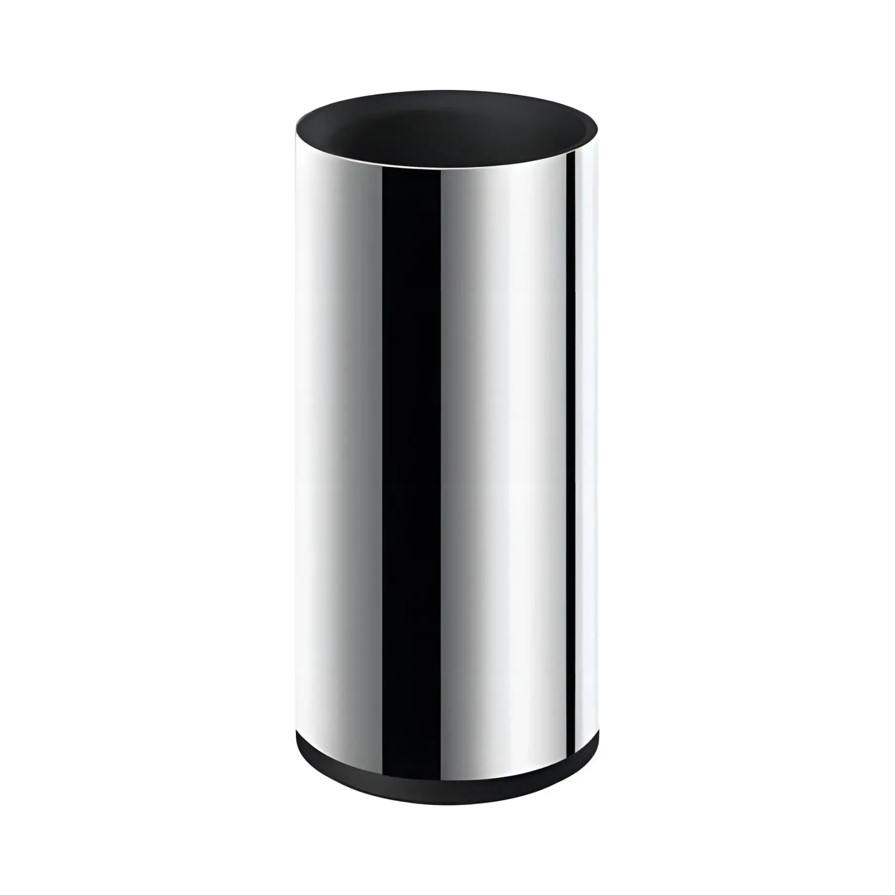 Склянка для зубних щіток Logic Cosmic WJC226A0051002 Stainless Steel Polished — вид на білому тлі