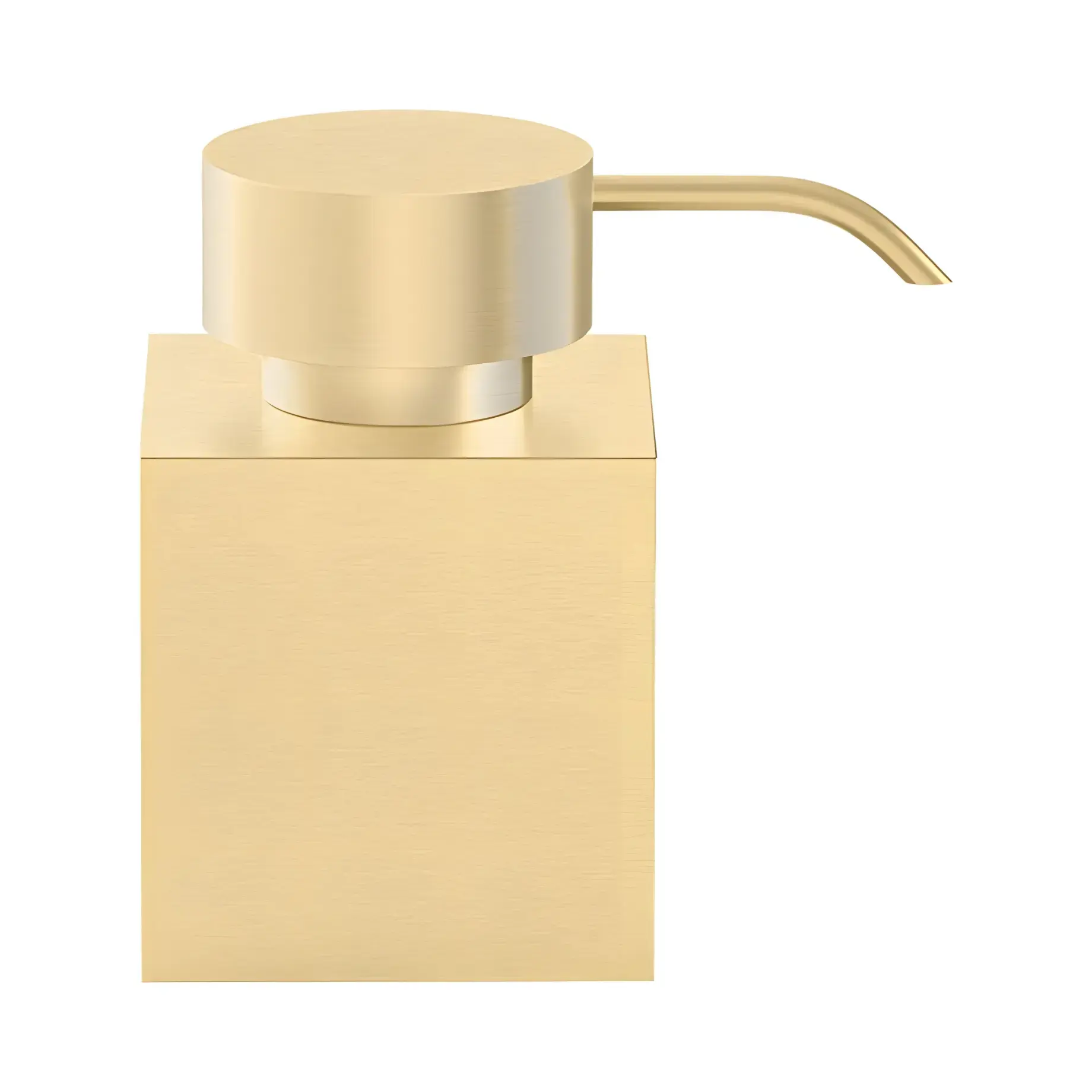 Дозатор для рідкого мила Century DW 476 N золото Decor Walther 0860782 Matt Gold — вид на білому тлі