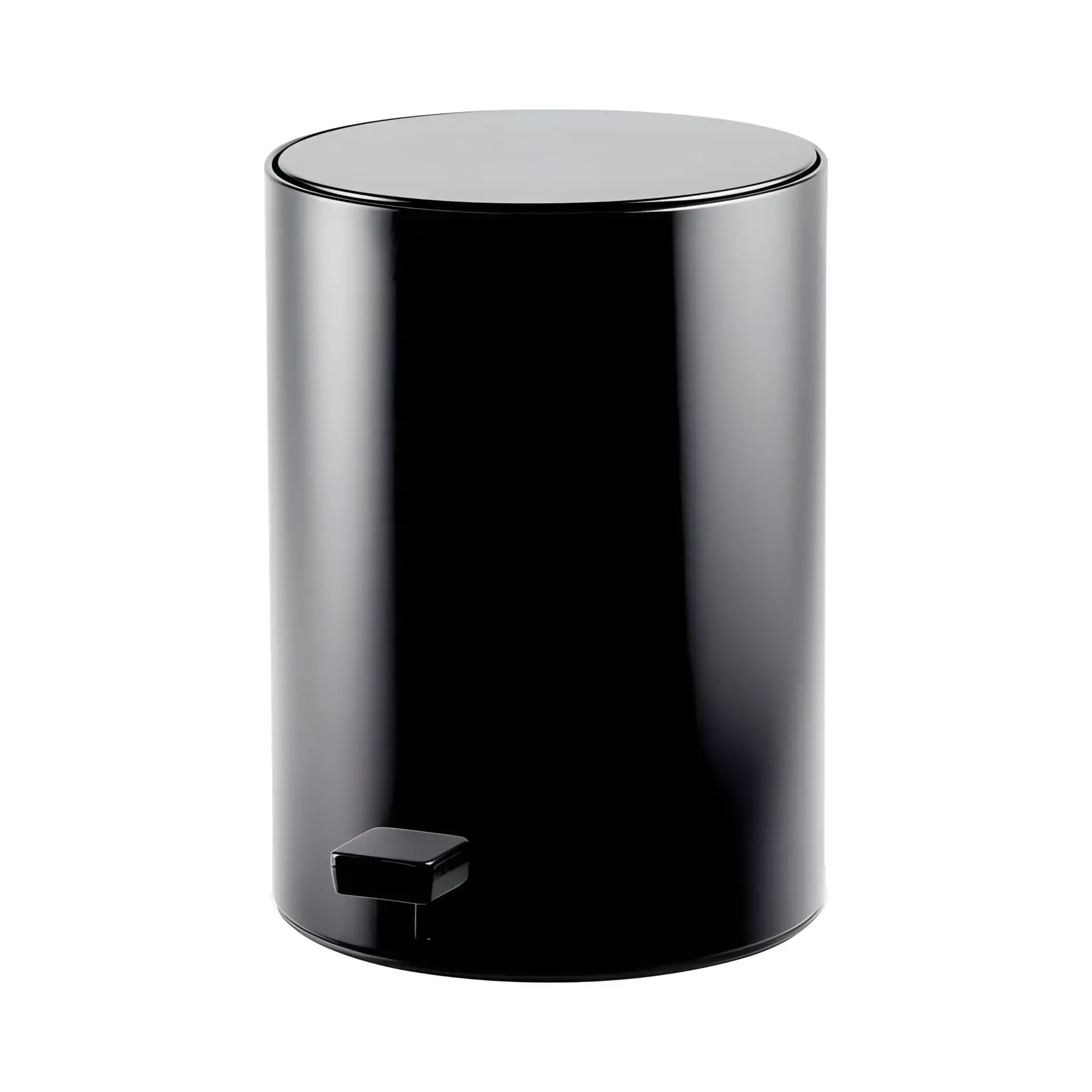 Відро для сміття Decor Contract TE 50, чорний матовий Decor Walther 0613660 Black Matt — вид на білому тлі