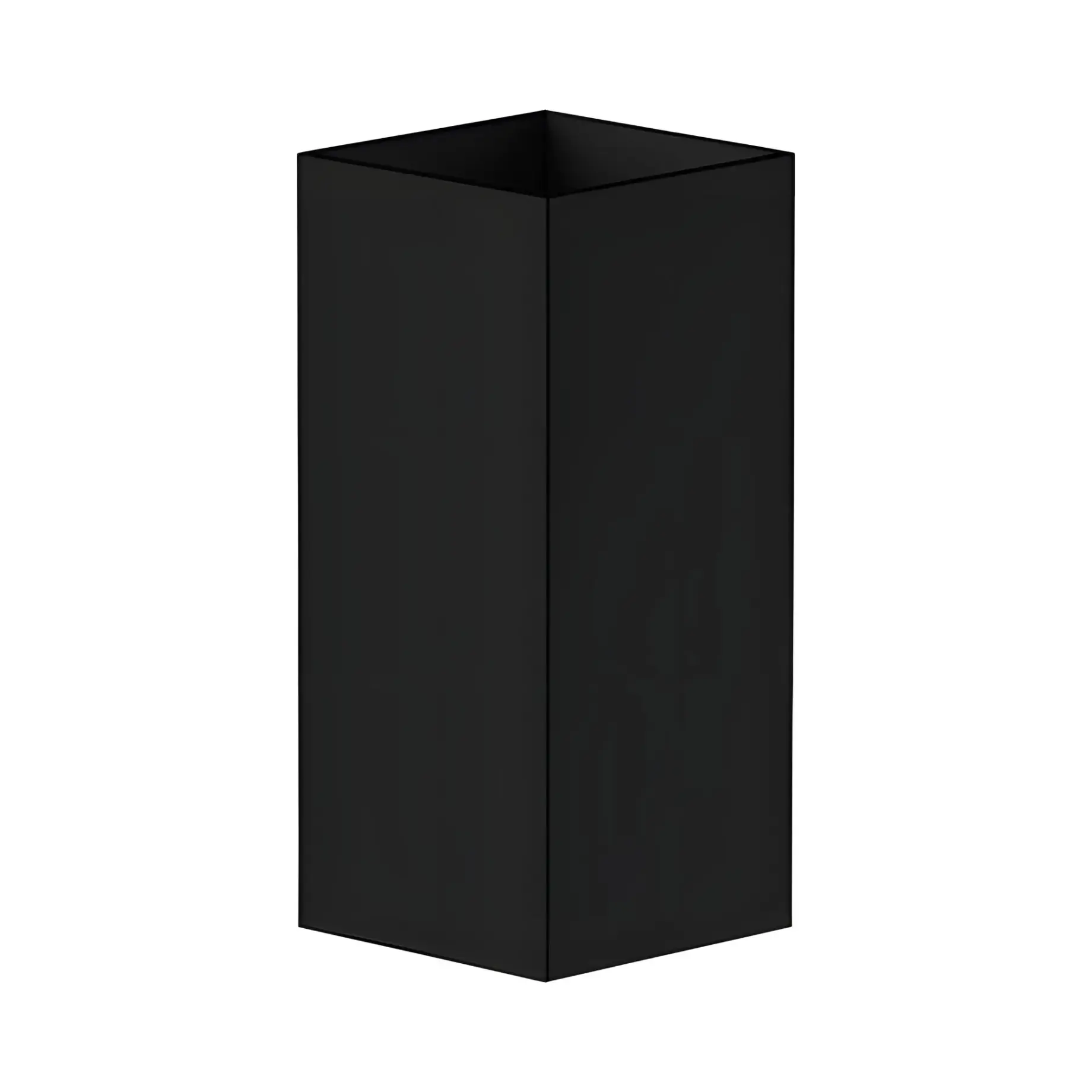 Склянка для зубних щіток Corner CO SMB, чорний матовий Decor Walther 0564560 Black Matt — вид на білому тлі