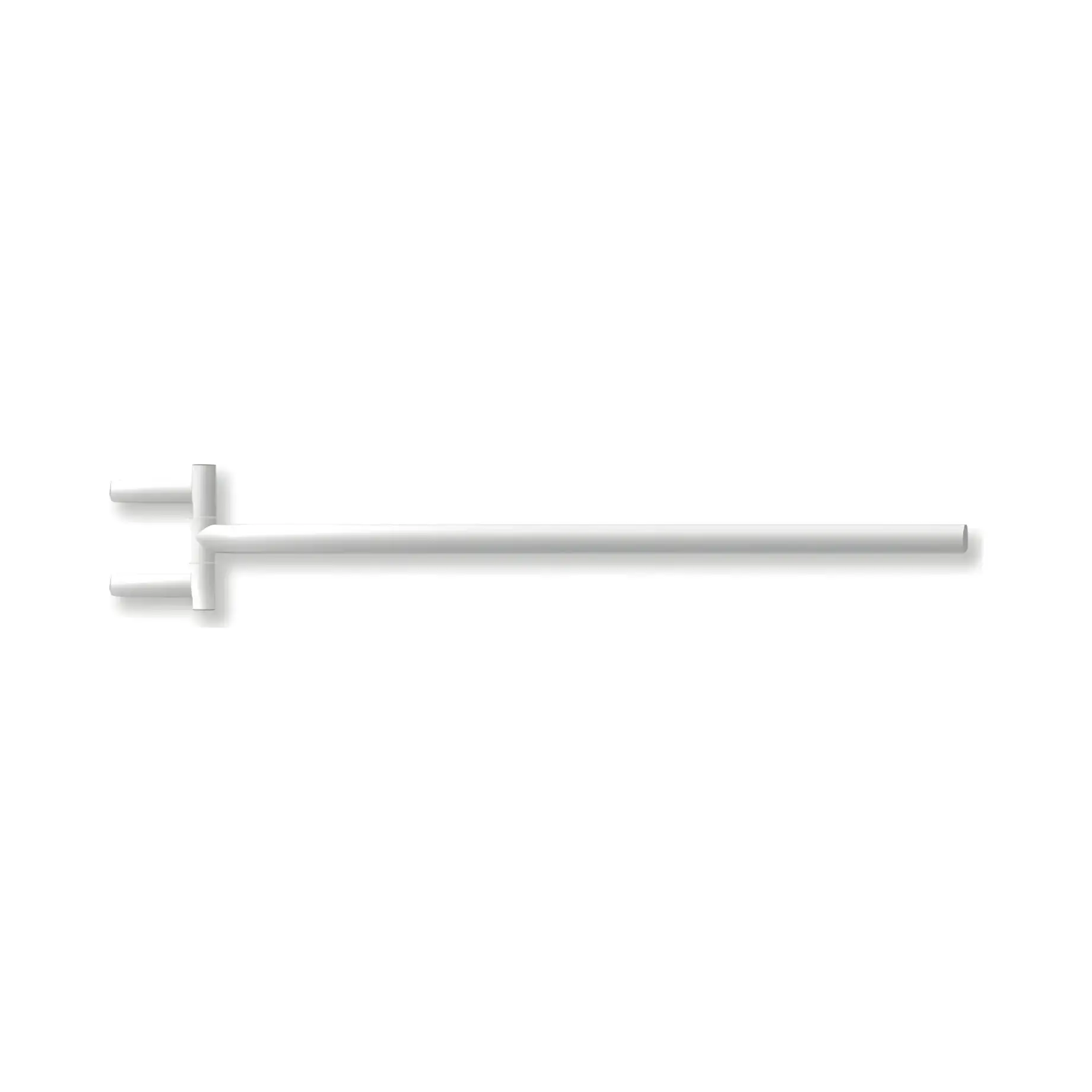 Рушникотримач поворотний 40 см Mikado MK HTH1, білий Decor Walther 0520550 White Matt — вид на білому тлі