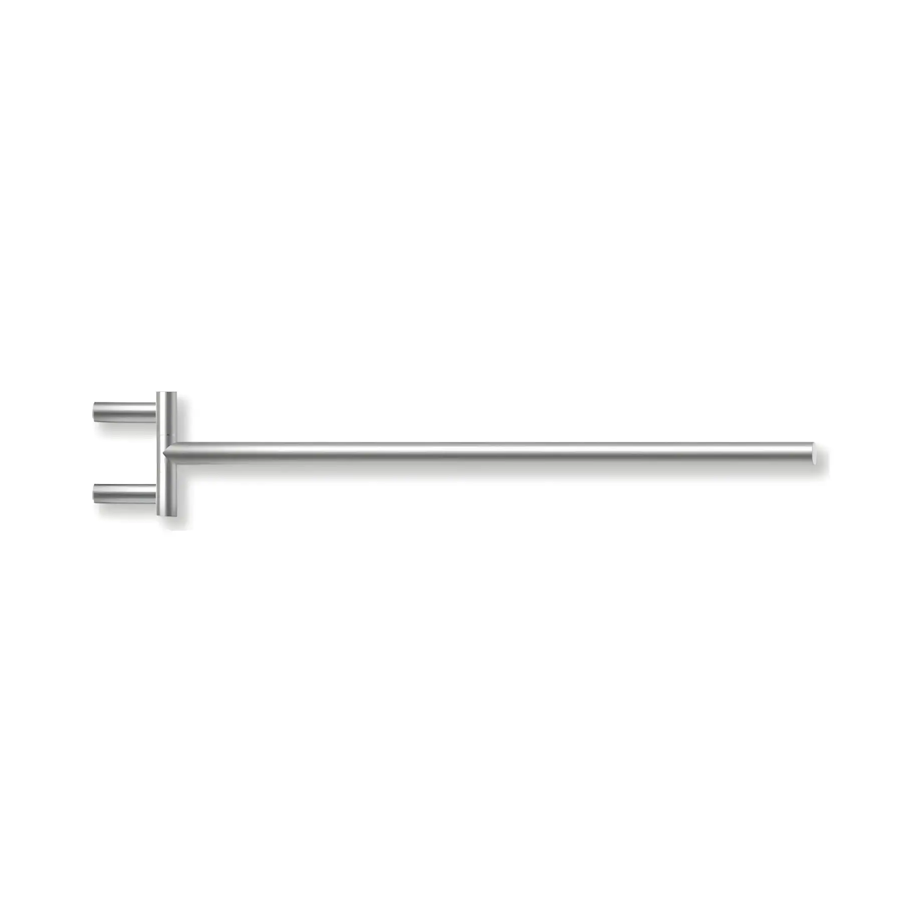 Рушникотримач поворотний 40 см Mikado MK HTH1, сталь Decor Walther 0520576 Stainless steel matt — вид на білому тлі