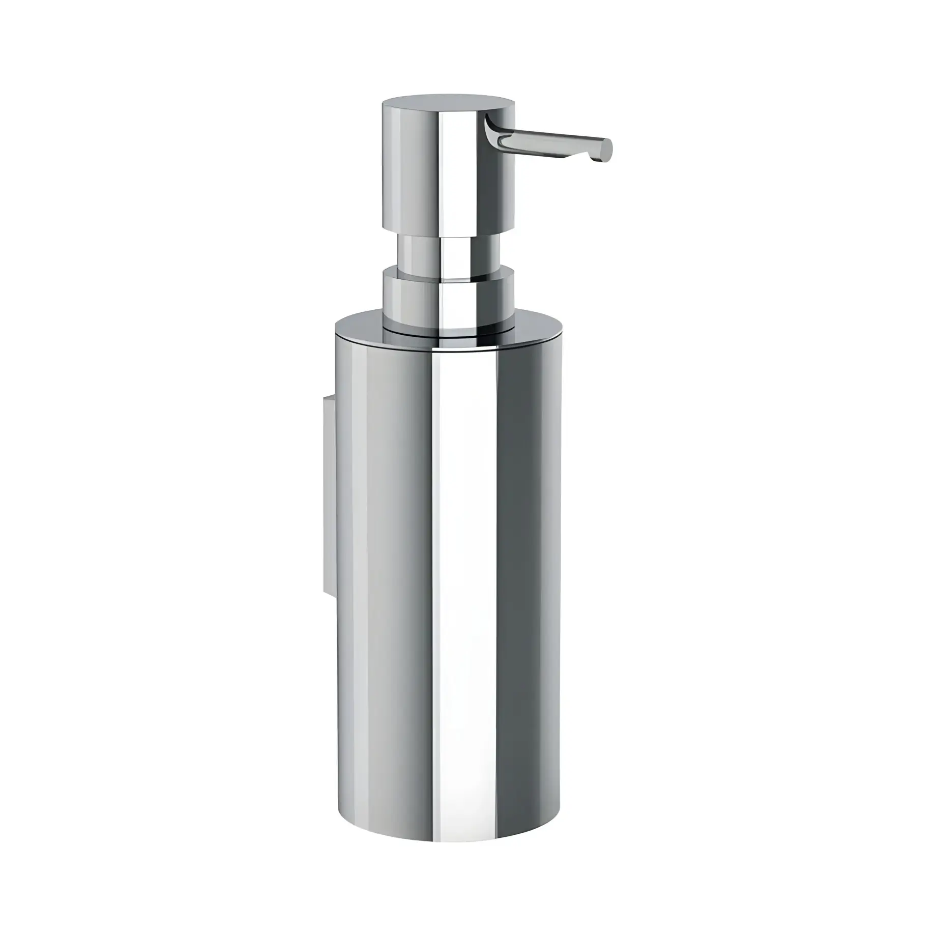 Дозатор для рідкого мила Mikado, хром Decor Walther 0521100 Chrome — вид на білому тлі