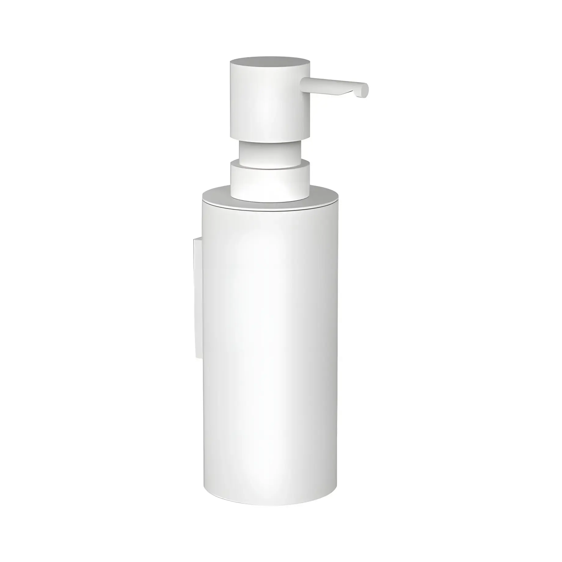 Дозатор для рідкого мила Mikado, білий Decor Walther 0521150 White Matt — вид на білому тлі
