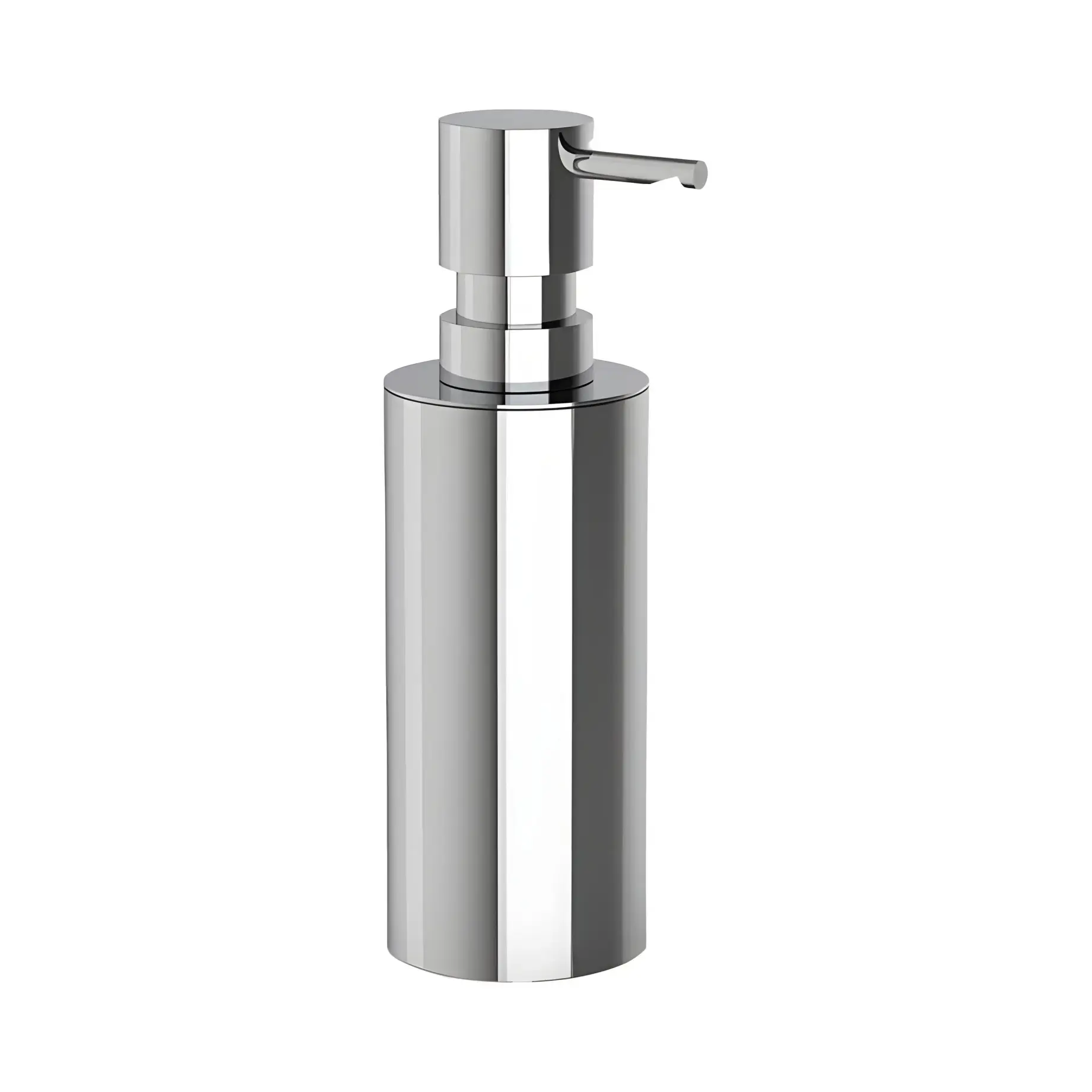 Дозатор для рідкого мила Mikado, хром Decor Walther 0521200 Chrome — вид на білому тлі
