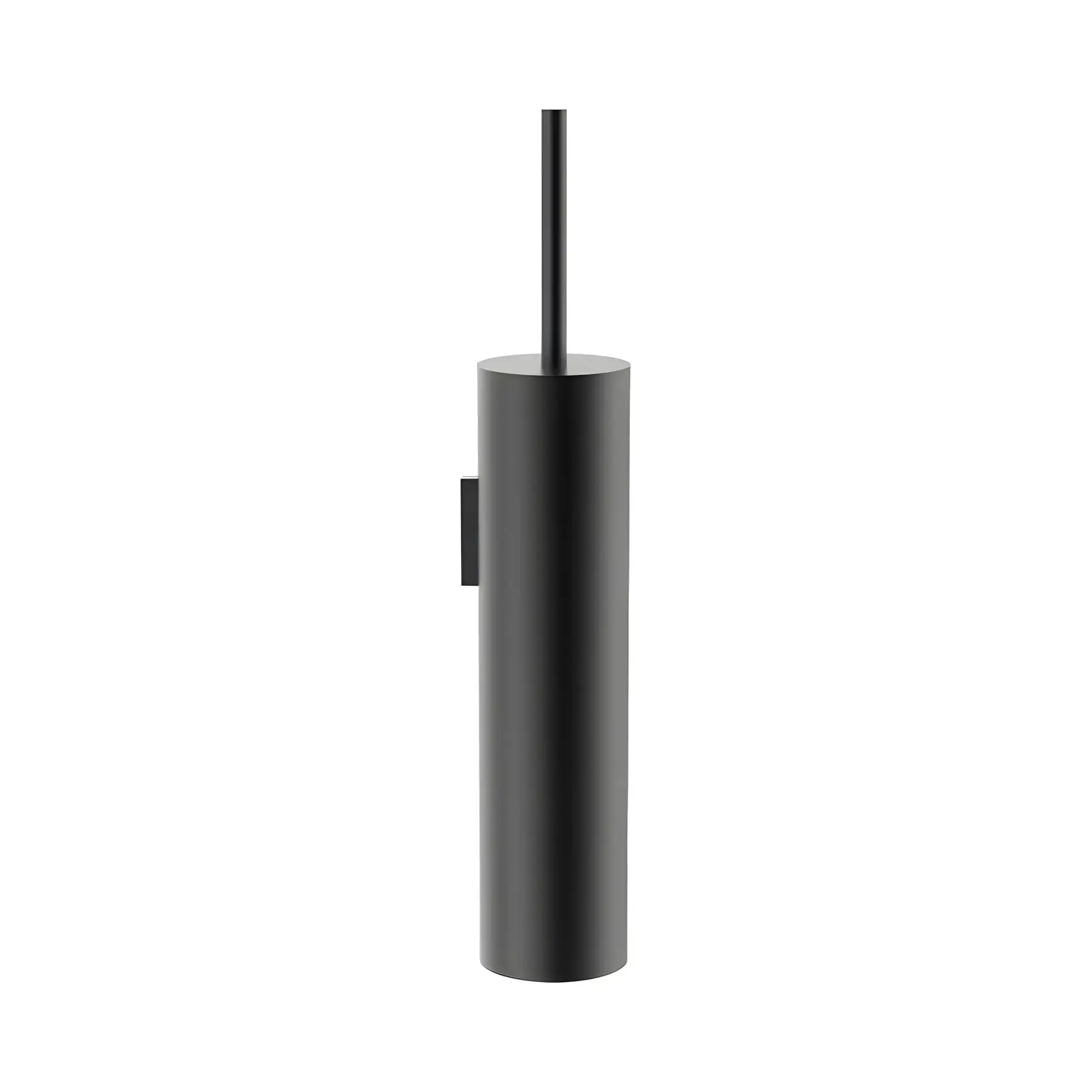 Щітка для унітазу підвісна Mikado, чорний матовий Decor Walther 0521360 Black Matt — вид на білому тлі