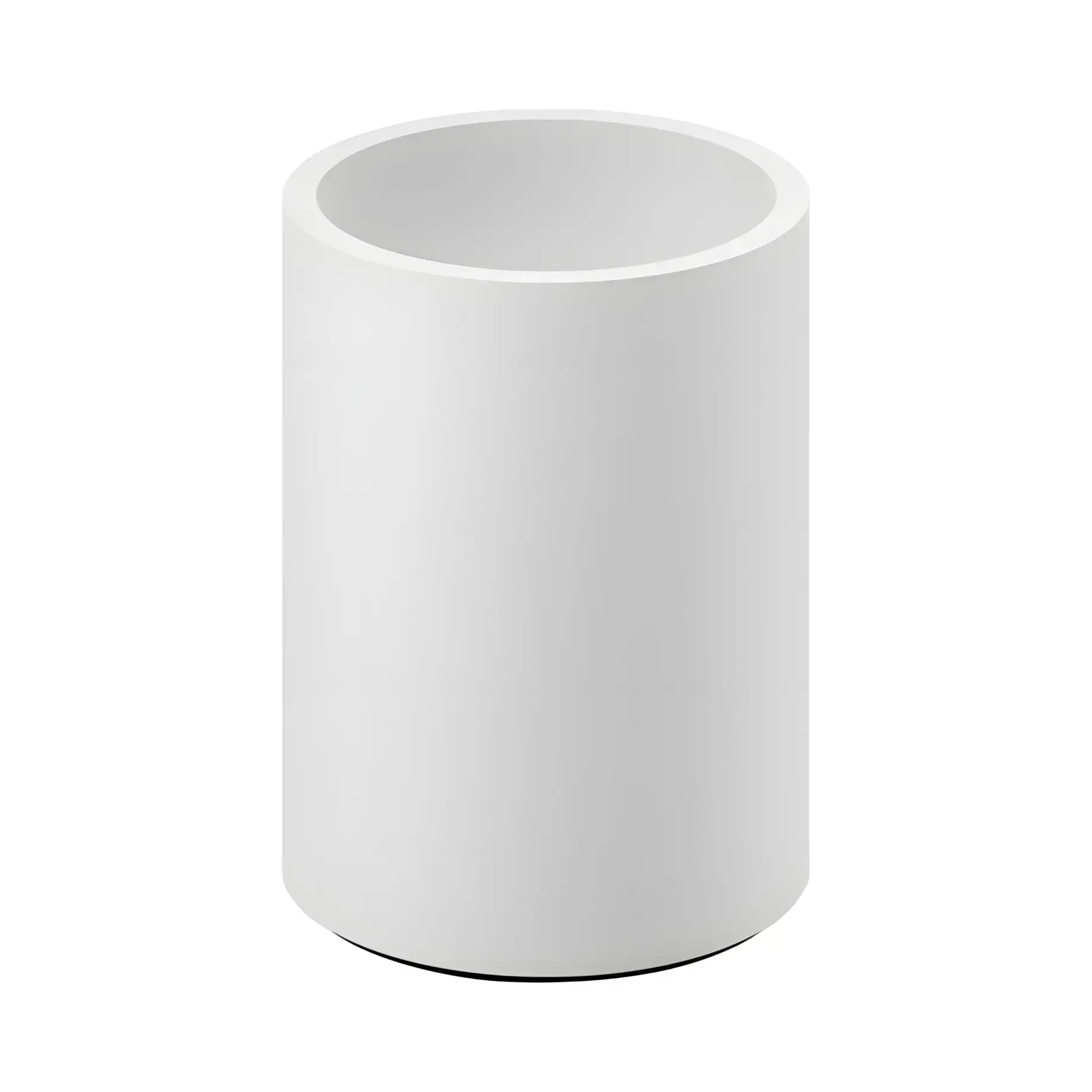 Склянка для зубних щіток Stone BER, білий Decor Walther 0971550 White Matt — вид на білому тлі