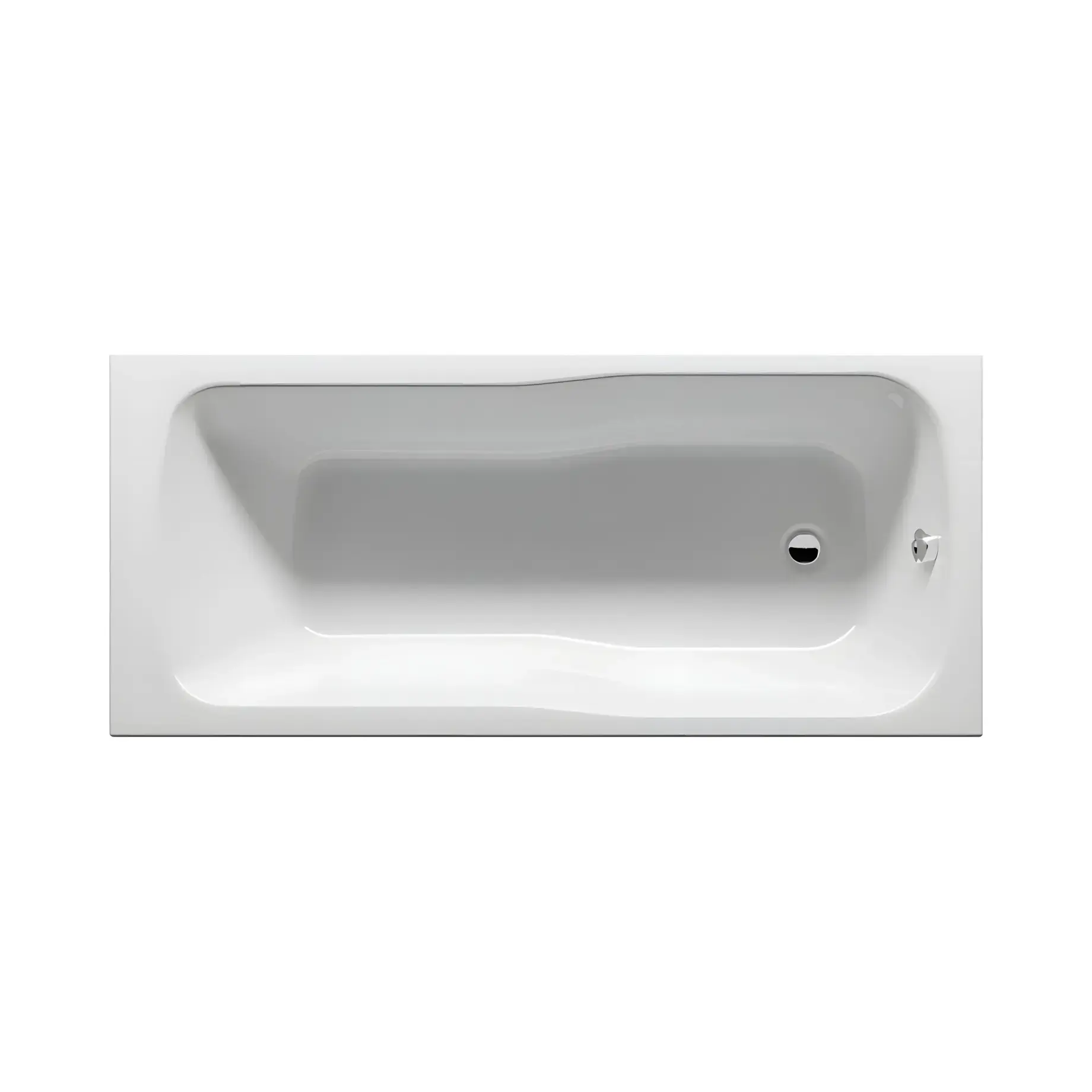 Ванна Comfort Plus Devit 17075234 White 170 х 75 см — вид на білому тлі