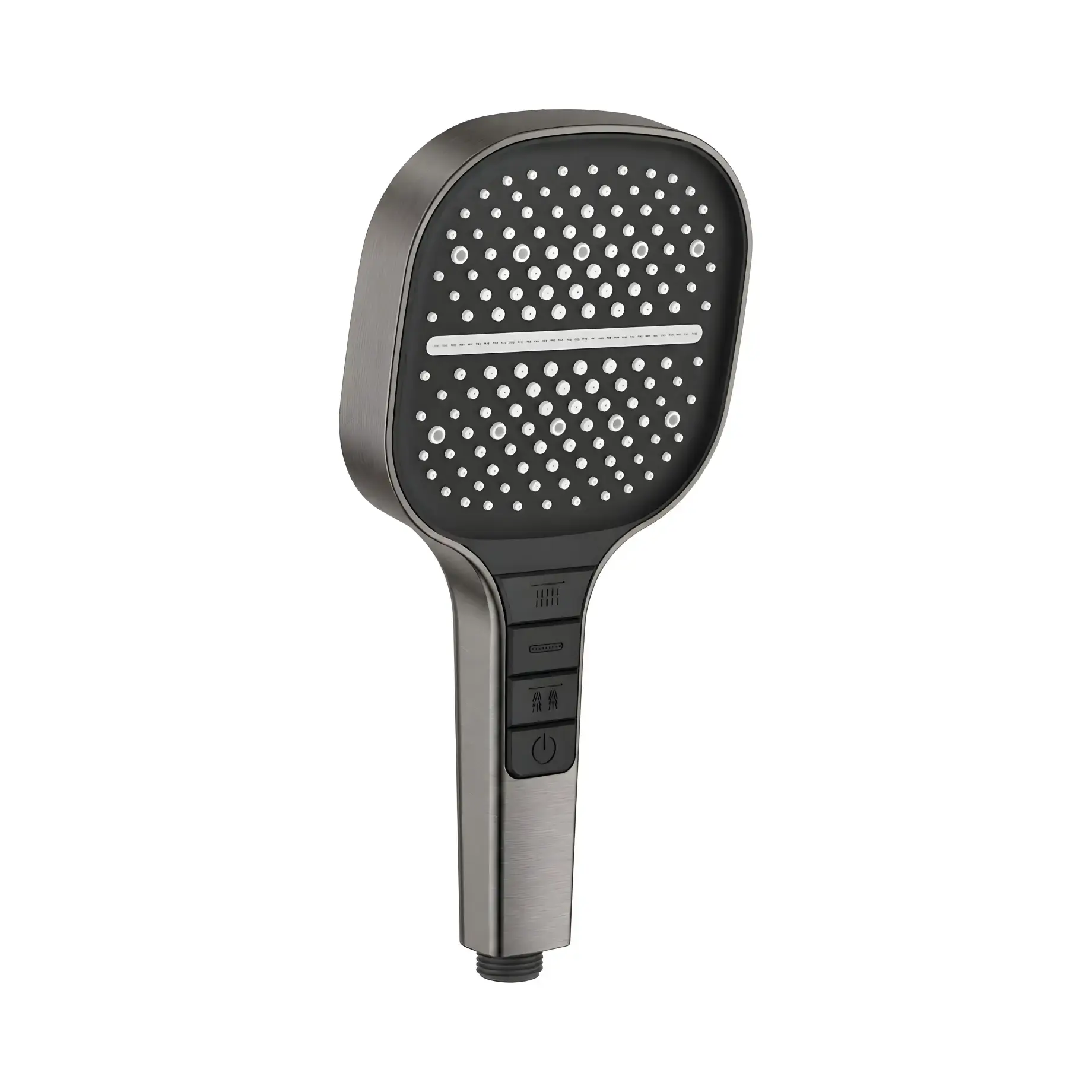 Ручная лейка Flow Devit D113030000220GM Gun Metal — вид на белом фоне