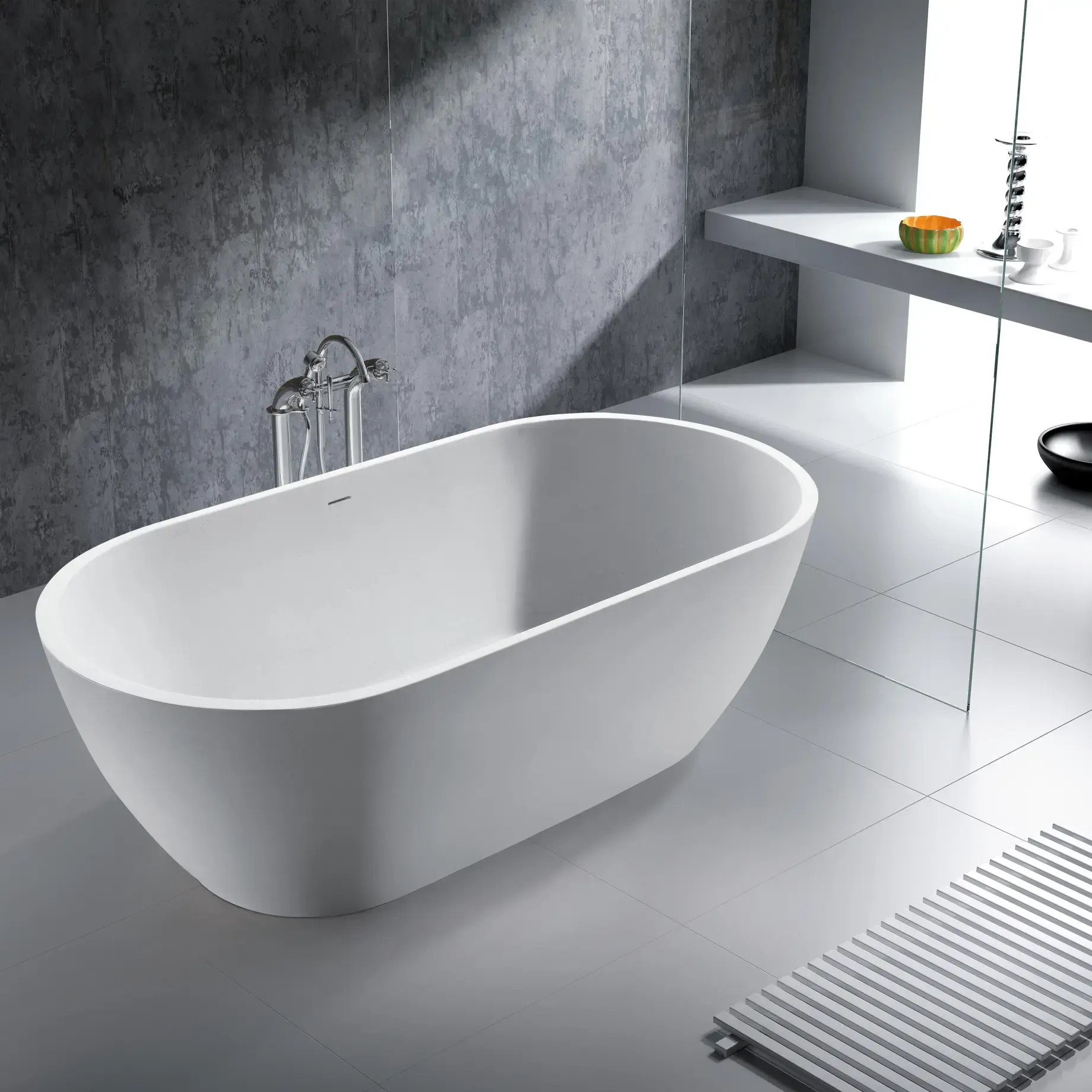 Ванна Laguna Виробник 18080110UM Matte White 180 х 80 см — вид спереду