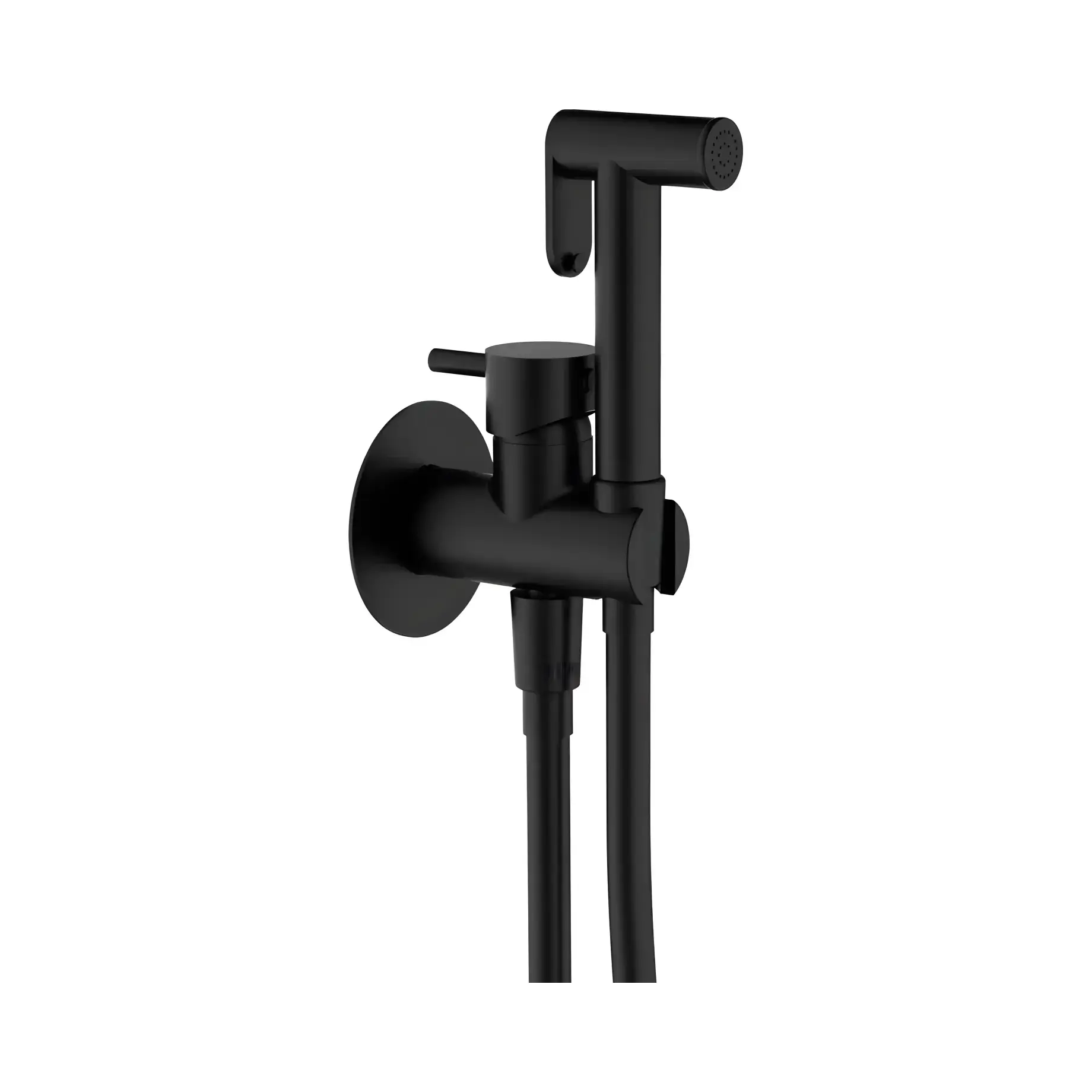 Гігієнічний душ Style Devit CV17011011 Matt Black — бічний ракурс