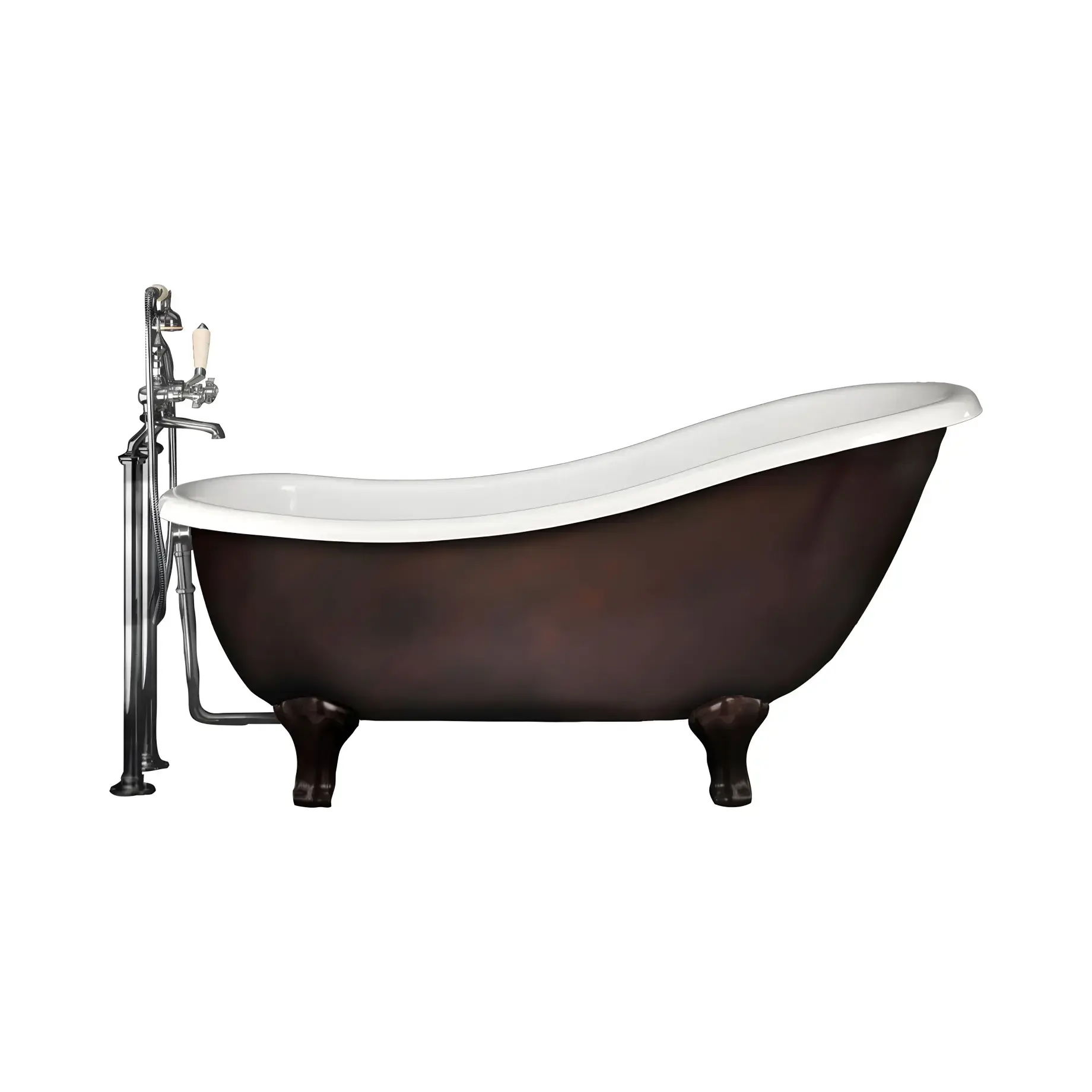 Ванна Regina Copper Effect Devon&Devon REGINA COPPER — вид на білому тлі