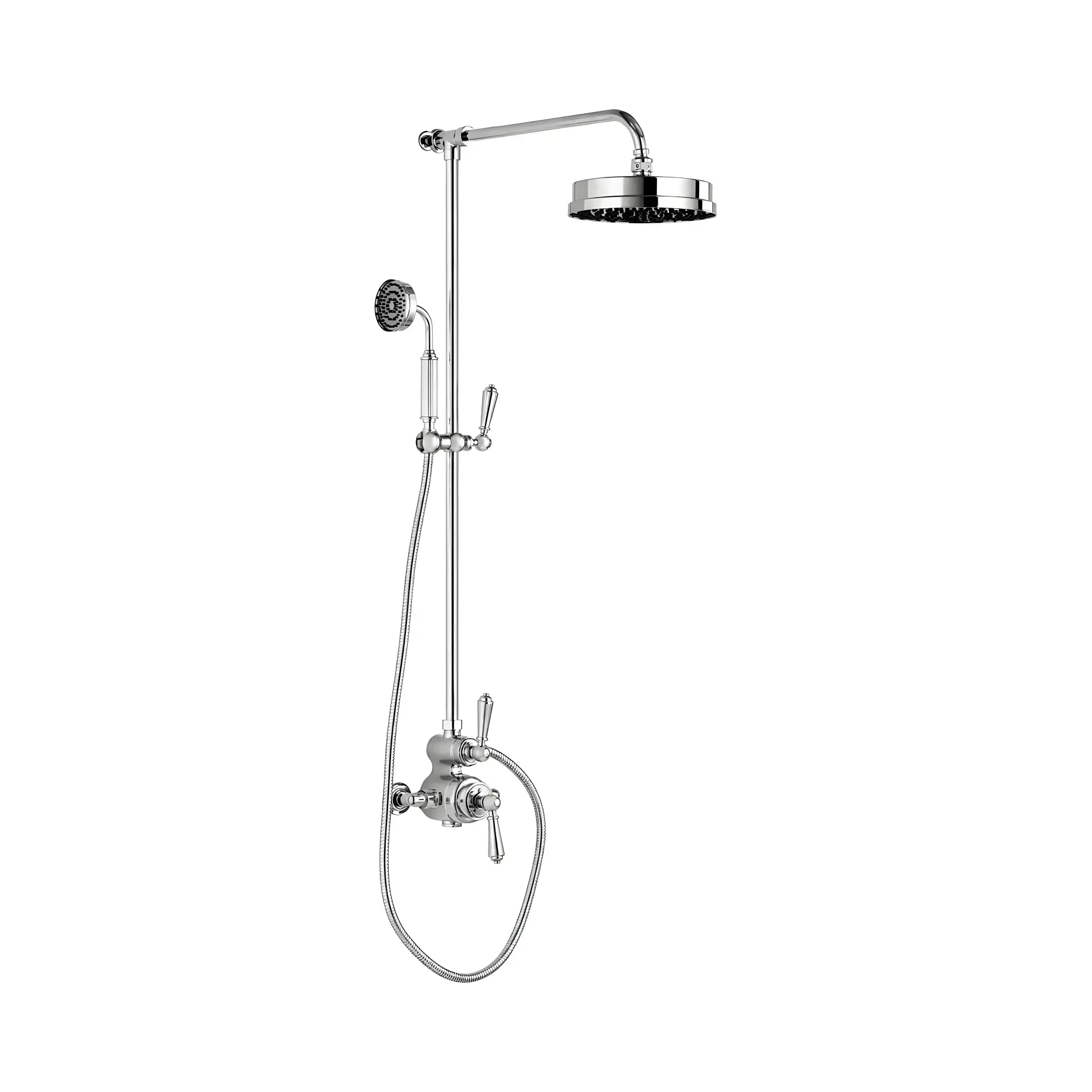 Душова система зі змішувачем Signature Devon&Devon KITMARK3174CR Chrome — вид на білому тлі