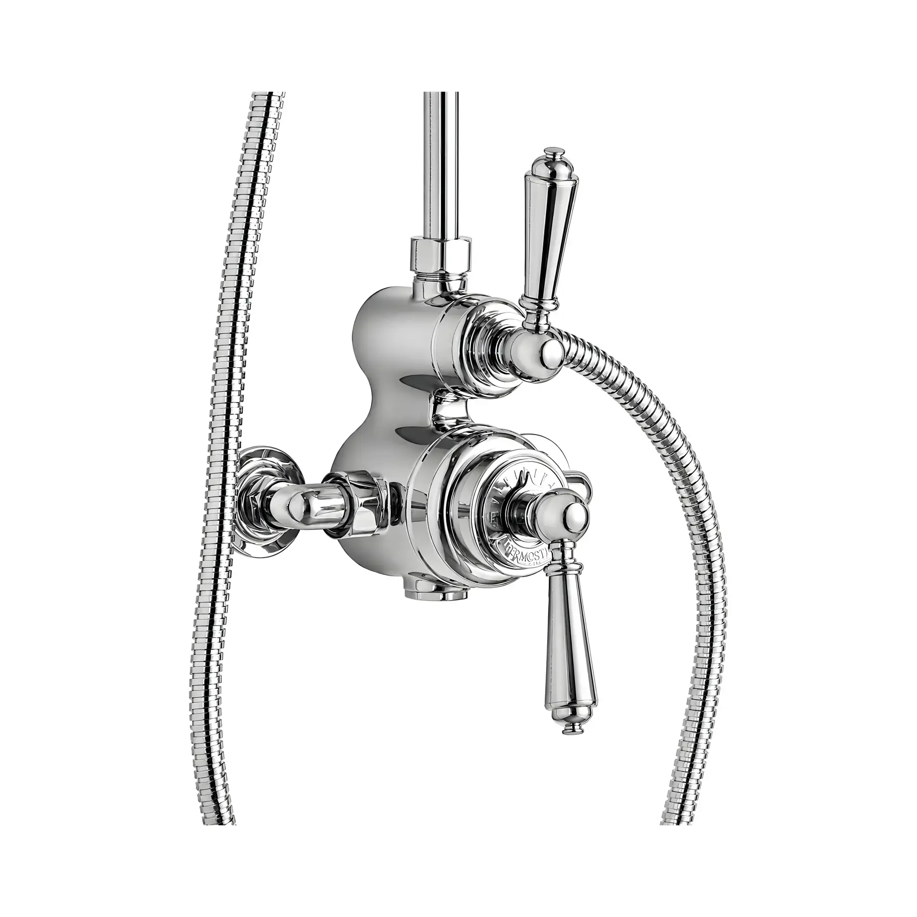 Душова система зі змішувачем Signature Devon&Devon KITMARK3174CR Chrome — вид згори
