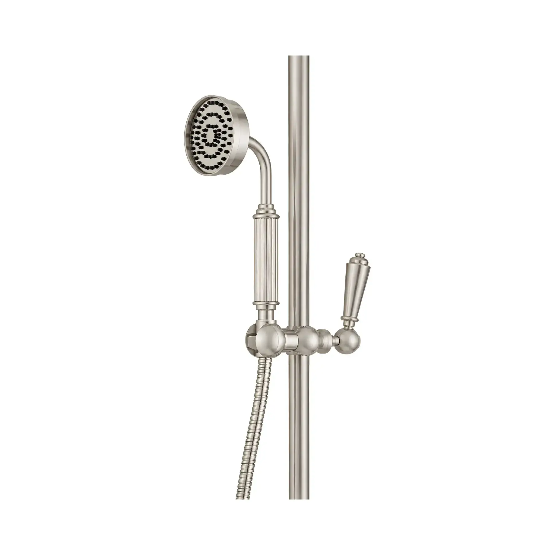 Душова система зі змішувачем Signature Devon&Devon KITMARK3174NKSA Satin Nickel — бічний ракурс