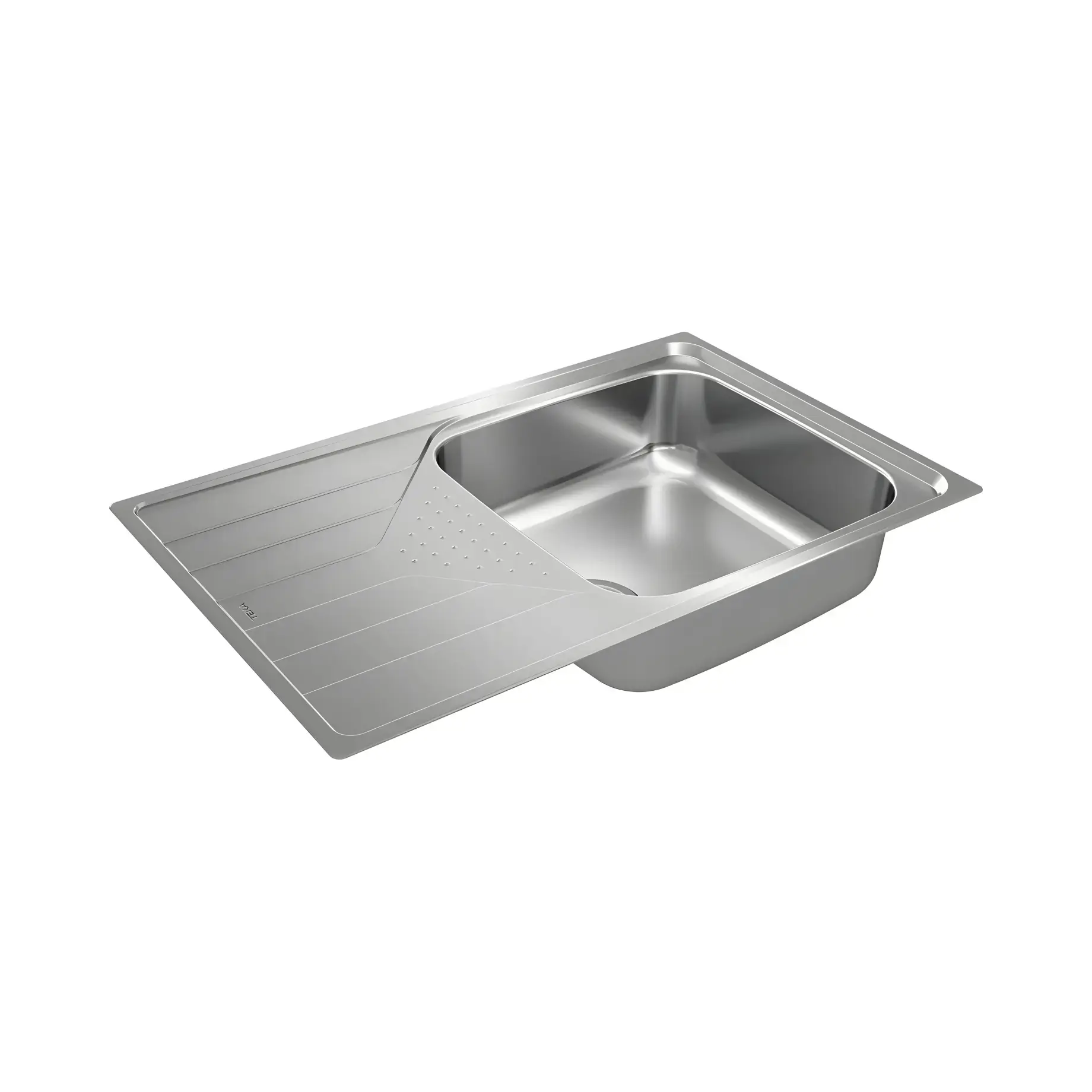 Кухонна мийка Teka Universe 50 1B 1D MAX Different 115110030 — бічний ракурс