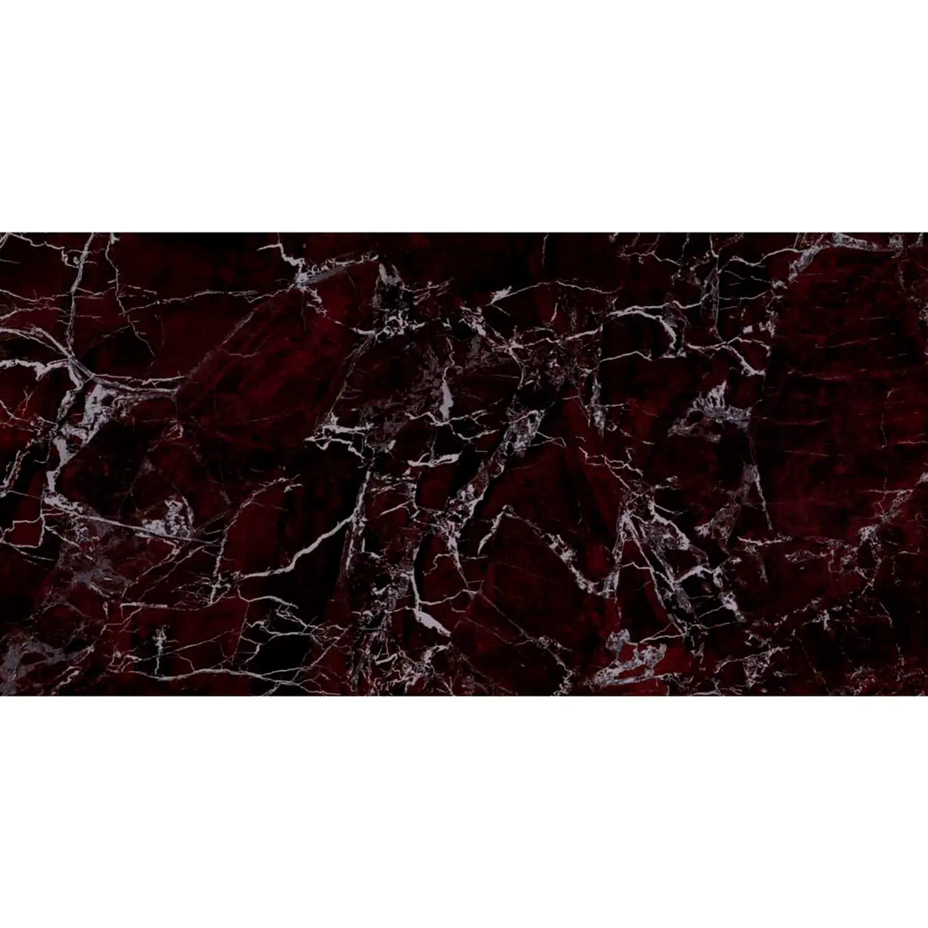 Керамограніт Marvel Edge Red Luxury 75 х 150 см Different AAIQ Red Luxury 150 х 75 см — вид на білому тлі