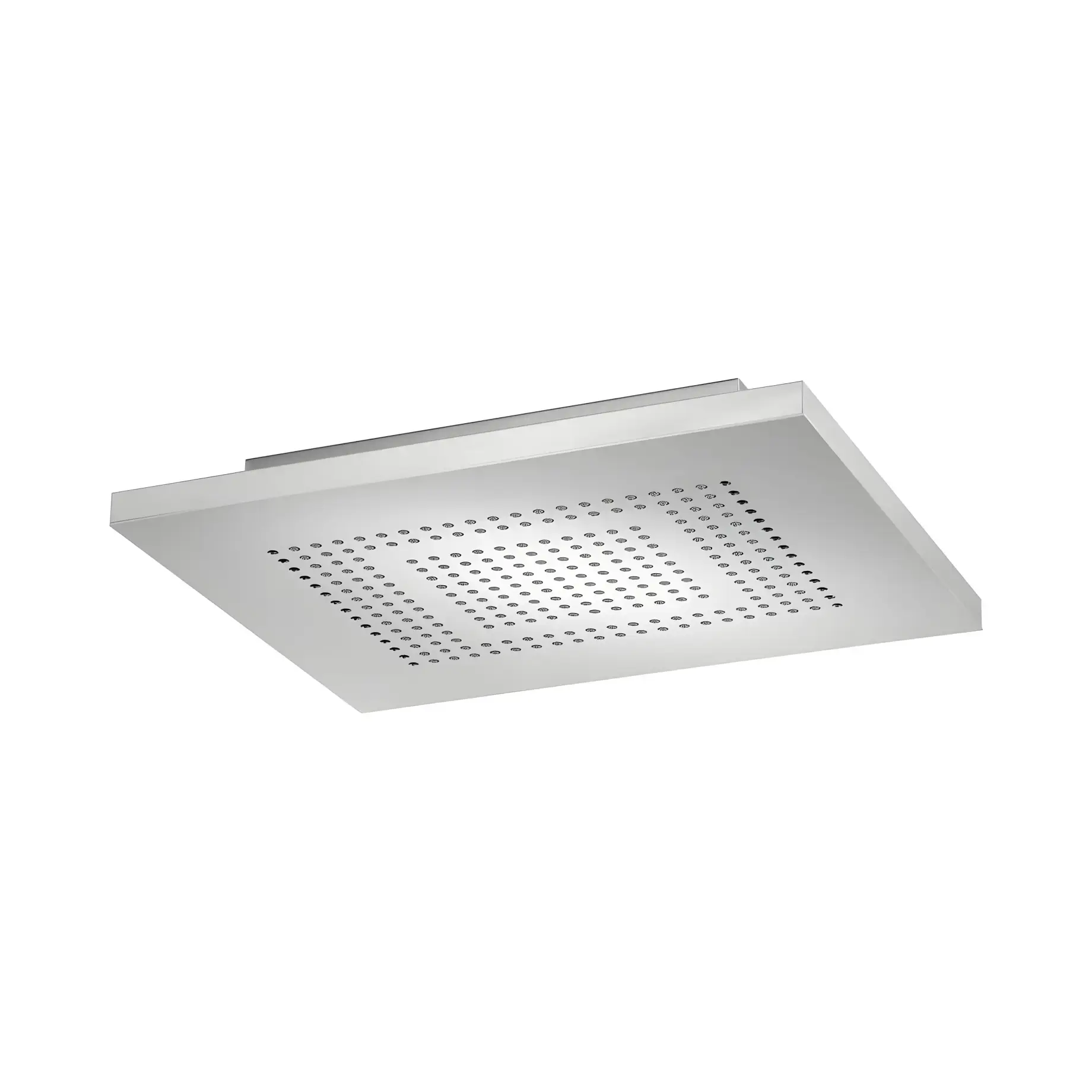 Верхній душ 2jet Big Rain Dornbracht 41 400 979-86 — вид на білому тлі