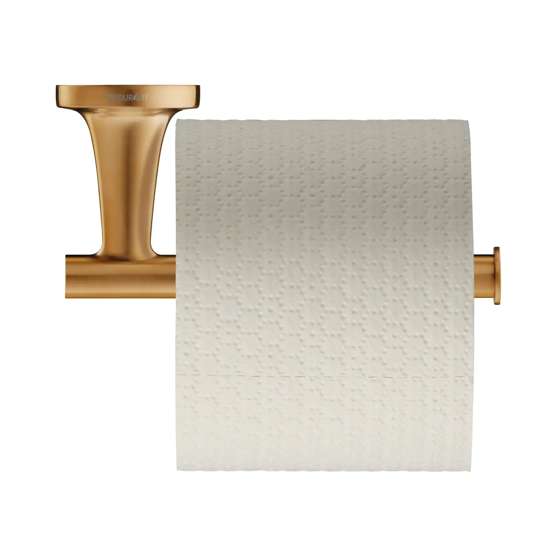 Тримач туалетного паперу Starck T Duravit 0099370400 Brushed Bronze — бічний ракурс