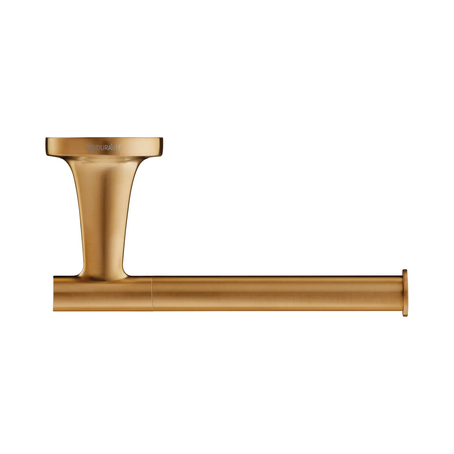Тримач туалетного паперу Starck T Duravit 0099370400 Brushed Bronze — вид на білому тлі