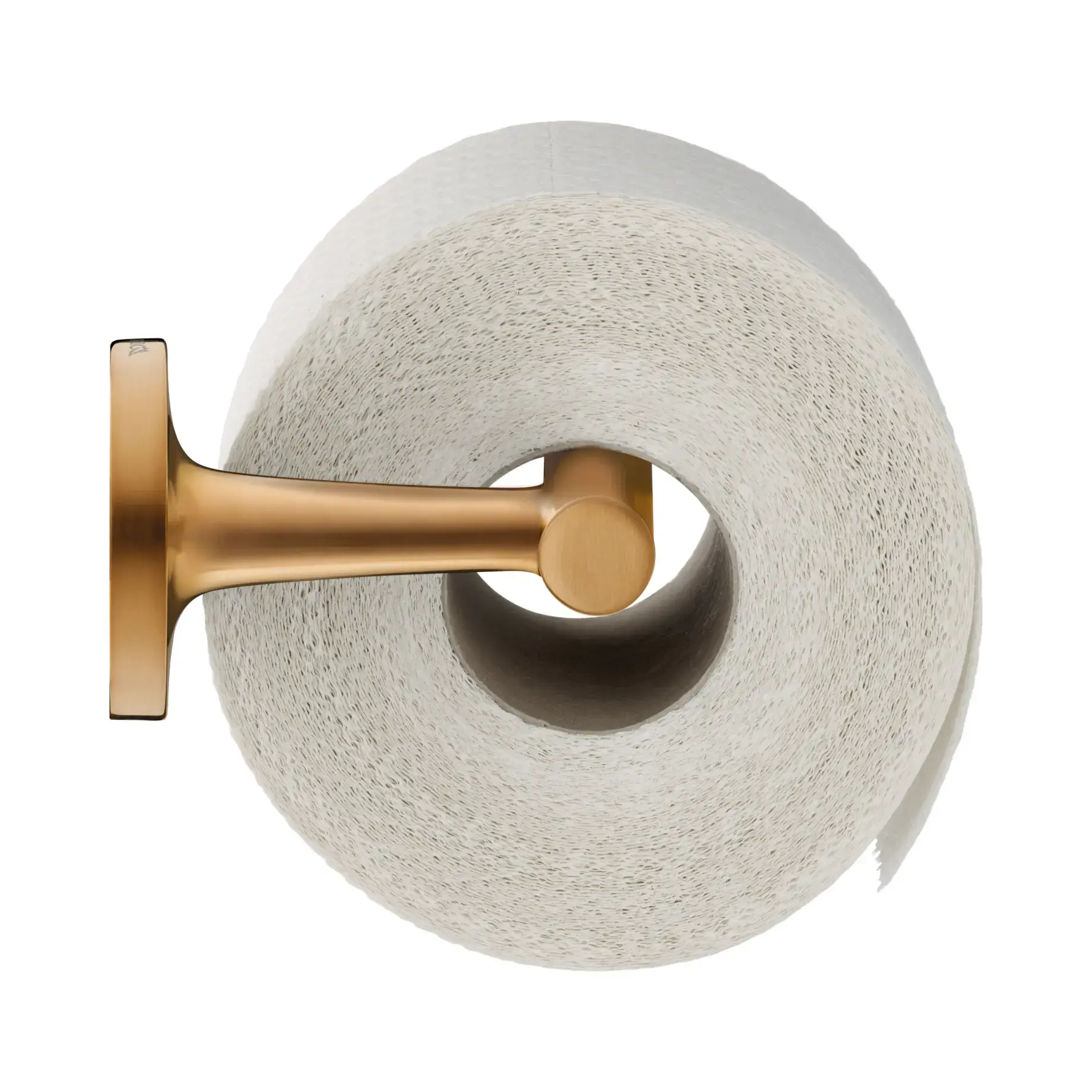Тримач туалетного паперу Starck T Duravit 0099370400 Brushed Bronze — вид згори