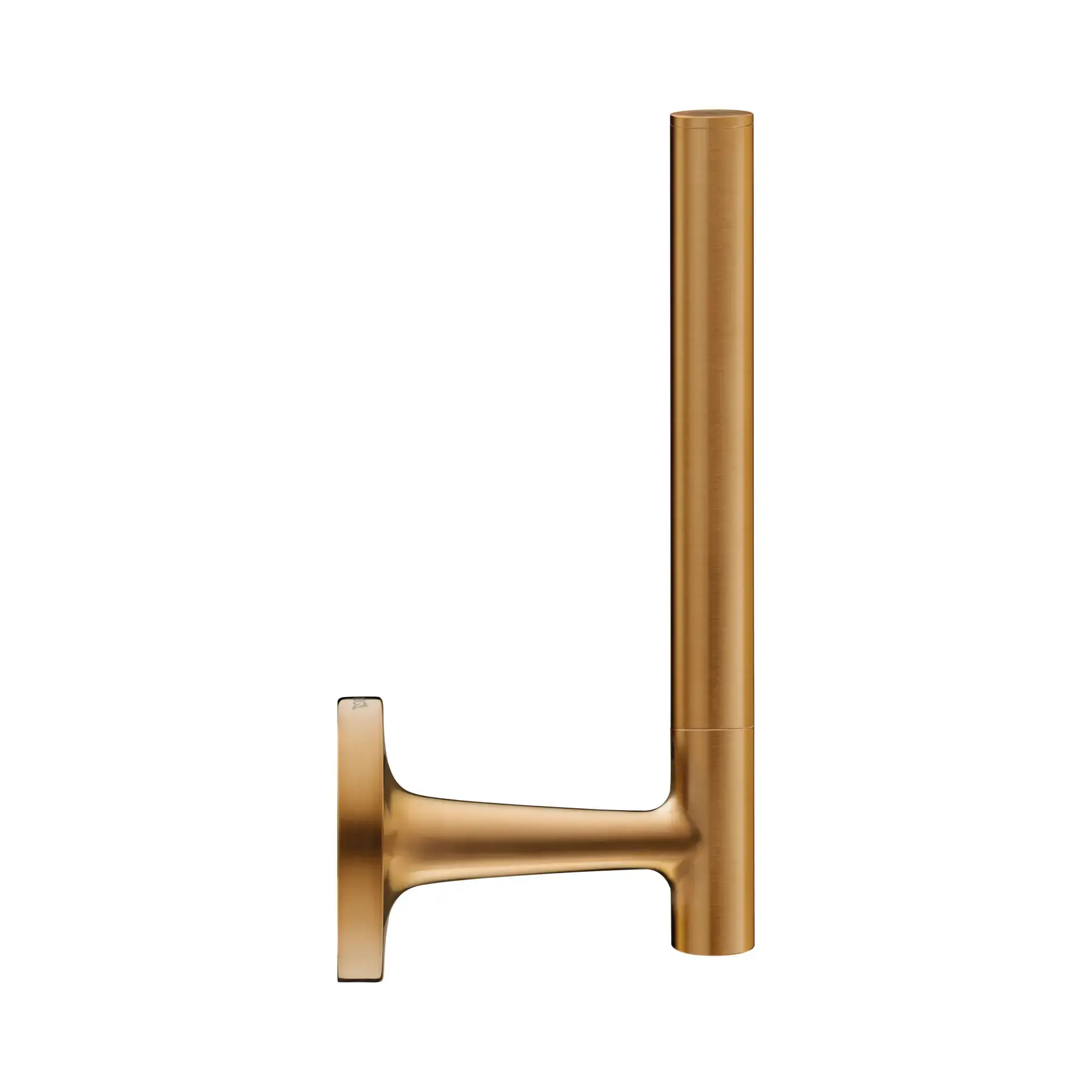 Тримач туалетного паперу Starck T Duravit 0099390400 Brushed Bronze — вид на білому тлі