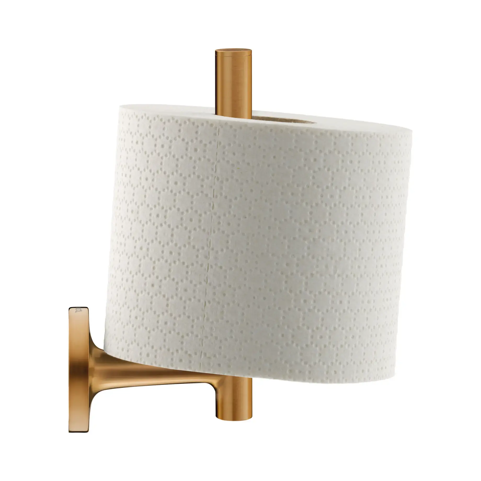 Тримач туалетного паперу Starck T Duravit 0099390400 Brushed Bronze — вид спереду