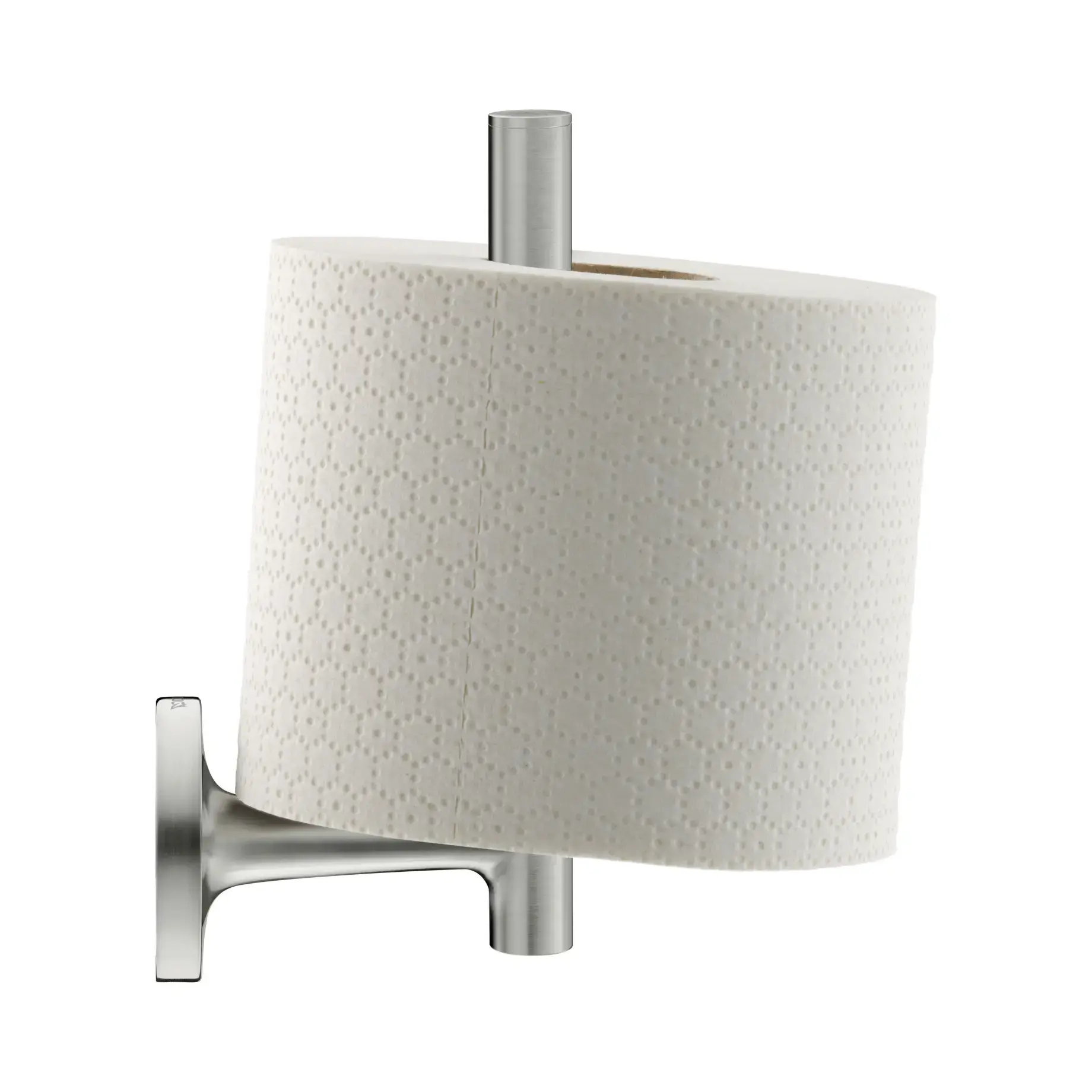 Тримач туалетного паперу Starck T Duravit 0099397000 Stainless Steel Brushed — вид спереду