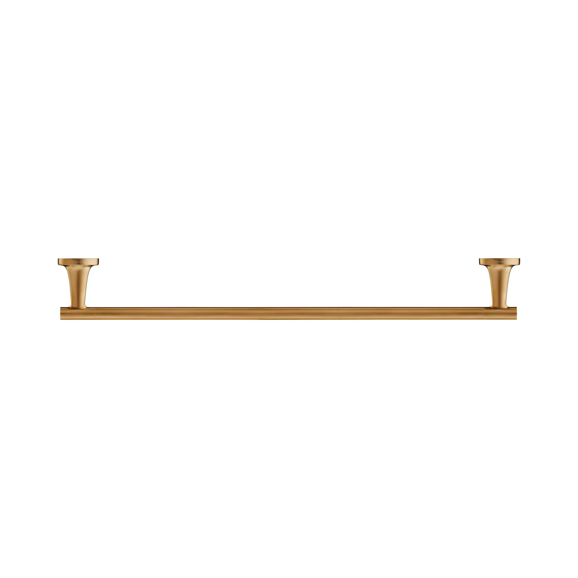 Тримач для рушників 61 см Starck T Duravit 0099420400 Brushed Bronze — вид на білому тлі