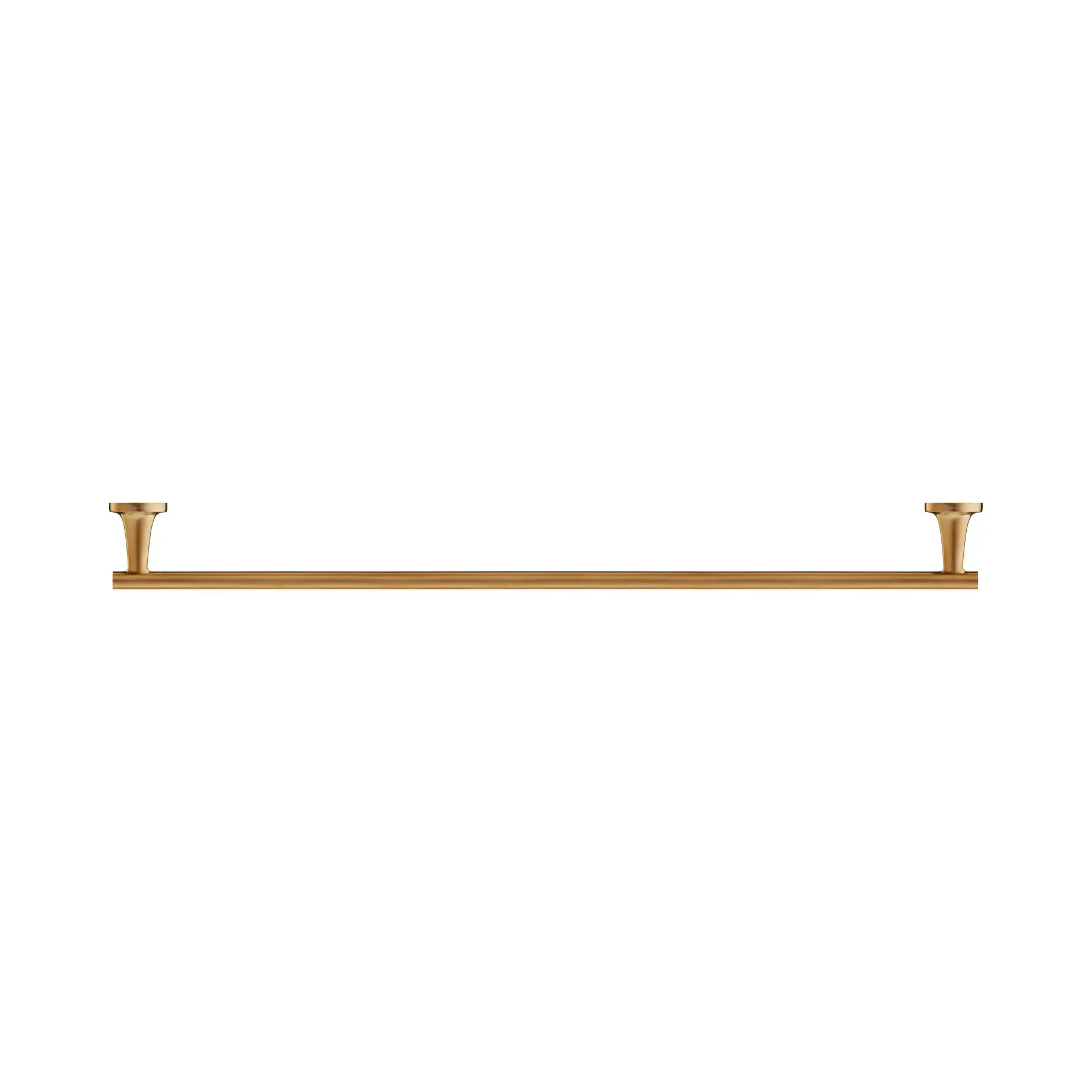 Тримач для рушників 81 см Starck T Duravit 0099430400 Brushed Bronze — вид на білому тлі