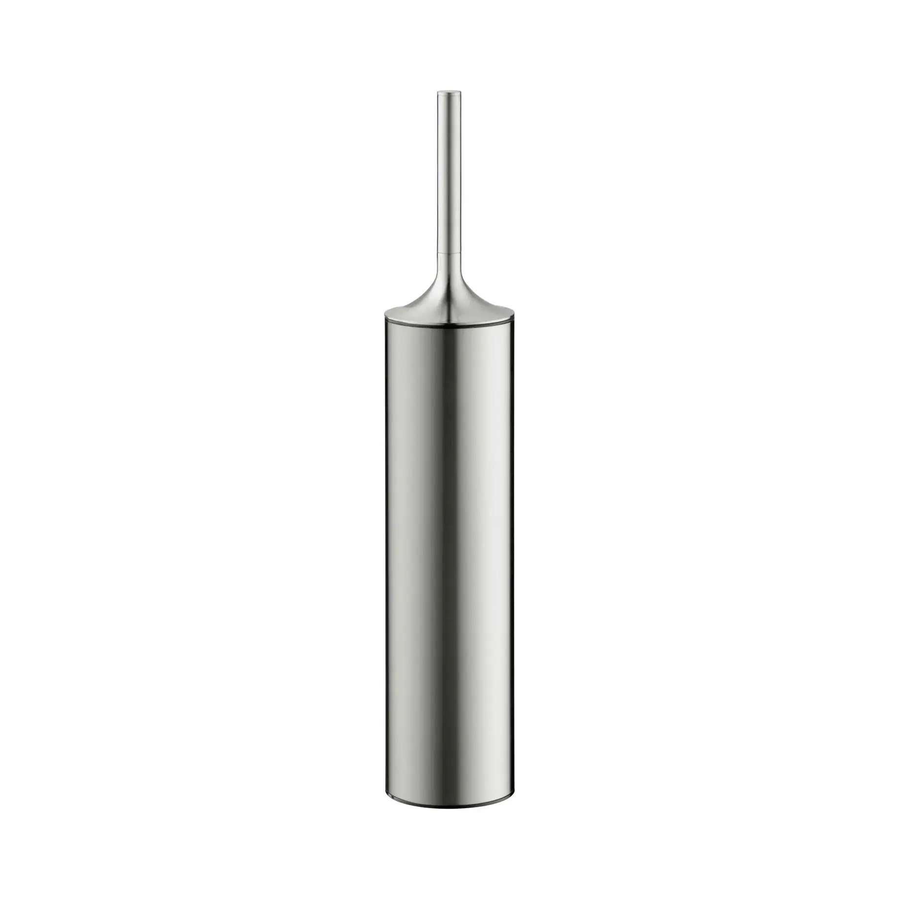 Йоржик підлоговий Starck T Duravit 0099457000 Stainless Steel Brushed — вид на білому тлі