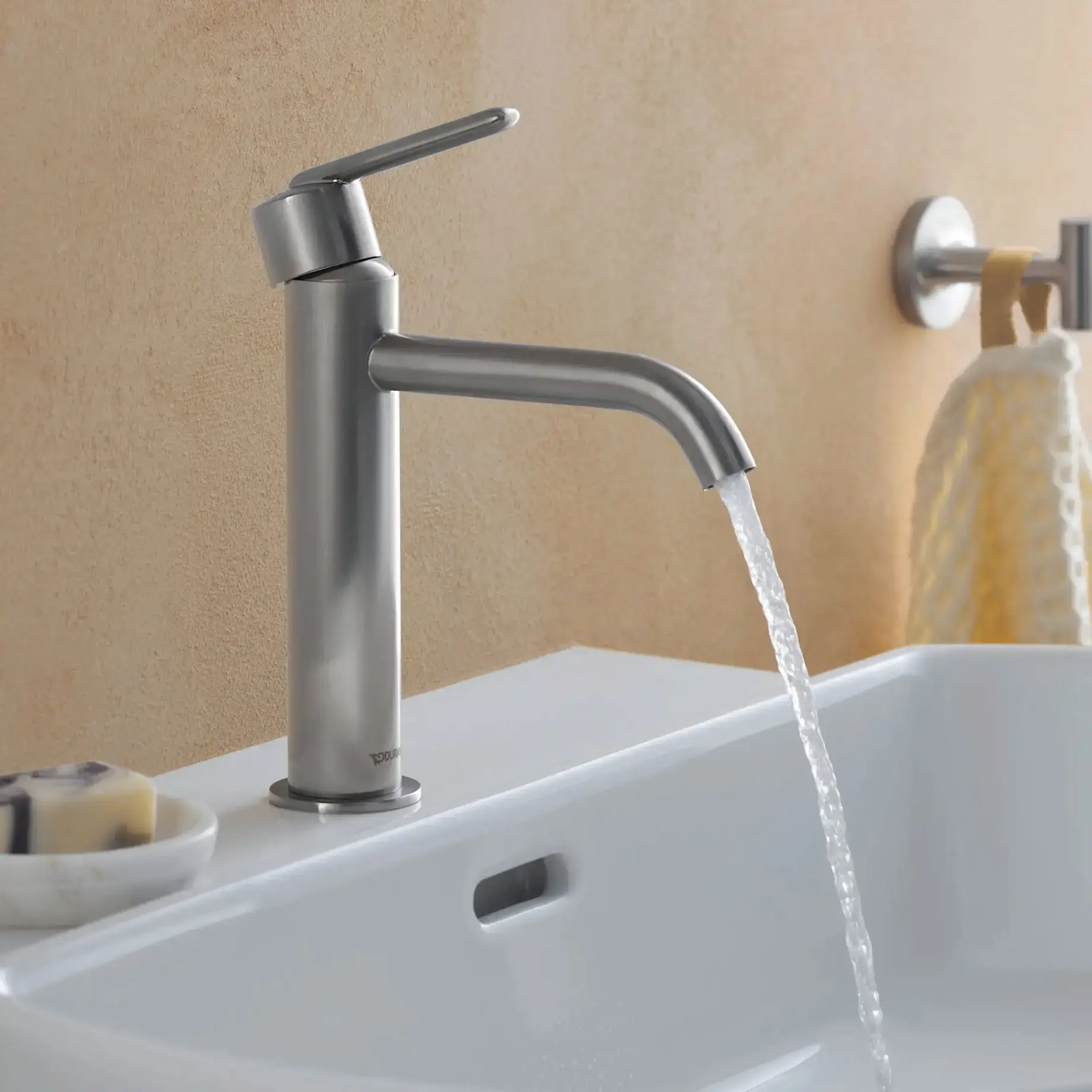 Змішувач для раковини Balcoon M Виробник BA1023002070 Stainless Steel Brushed — бічний ракурс