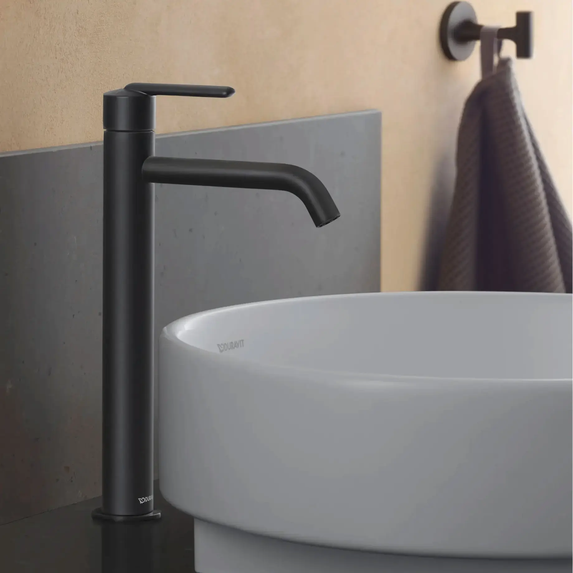 Змішувач для раковини Balcoon XL Виробник BA1043002046 Matte Black — вид згори