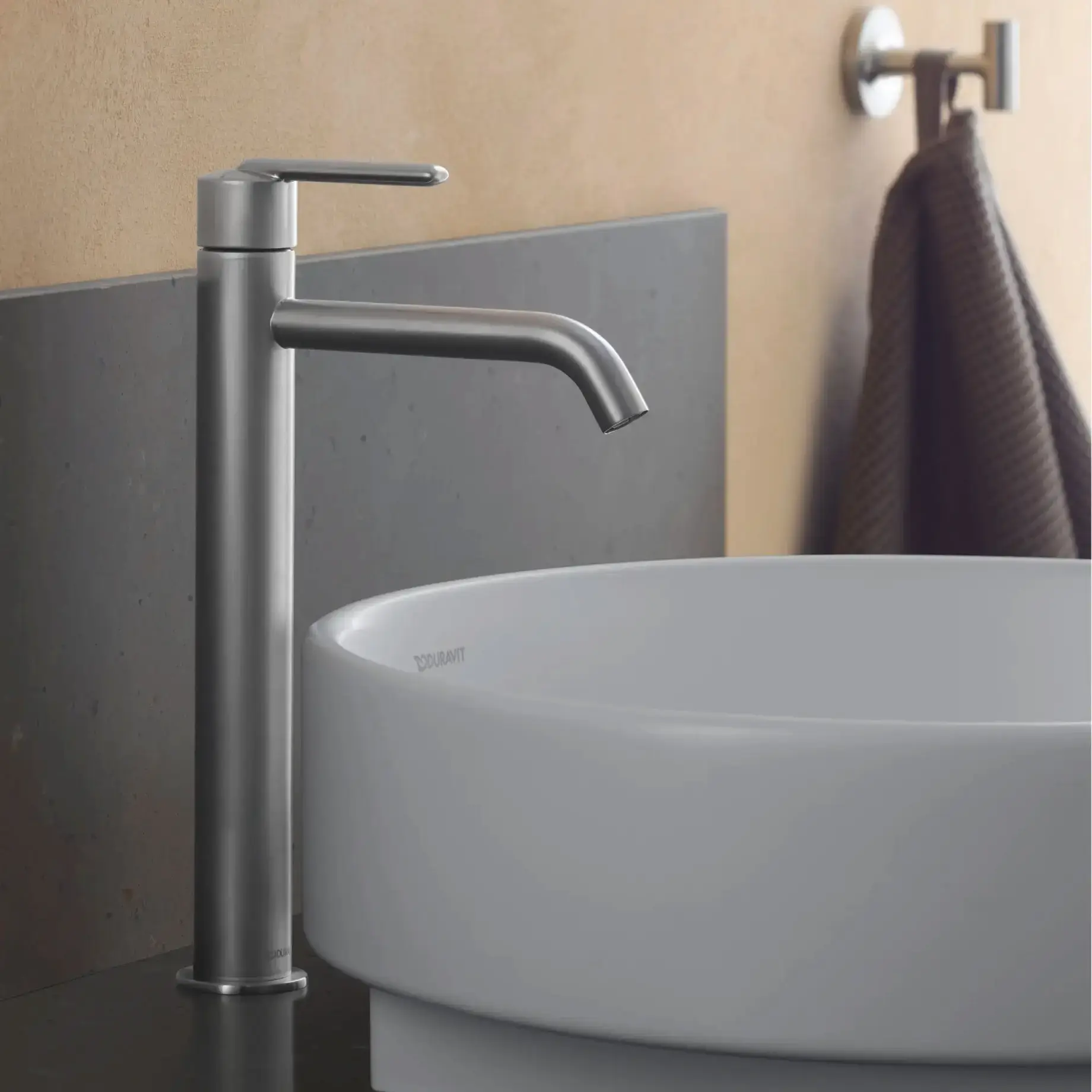 Змішувач для раковини Balcoon XL Виробник BA1043002070 Stainless Steel Brushed — вид згори