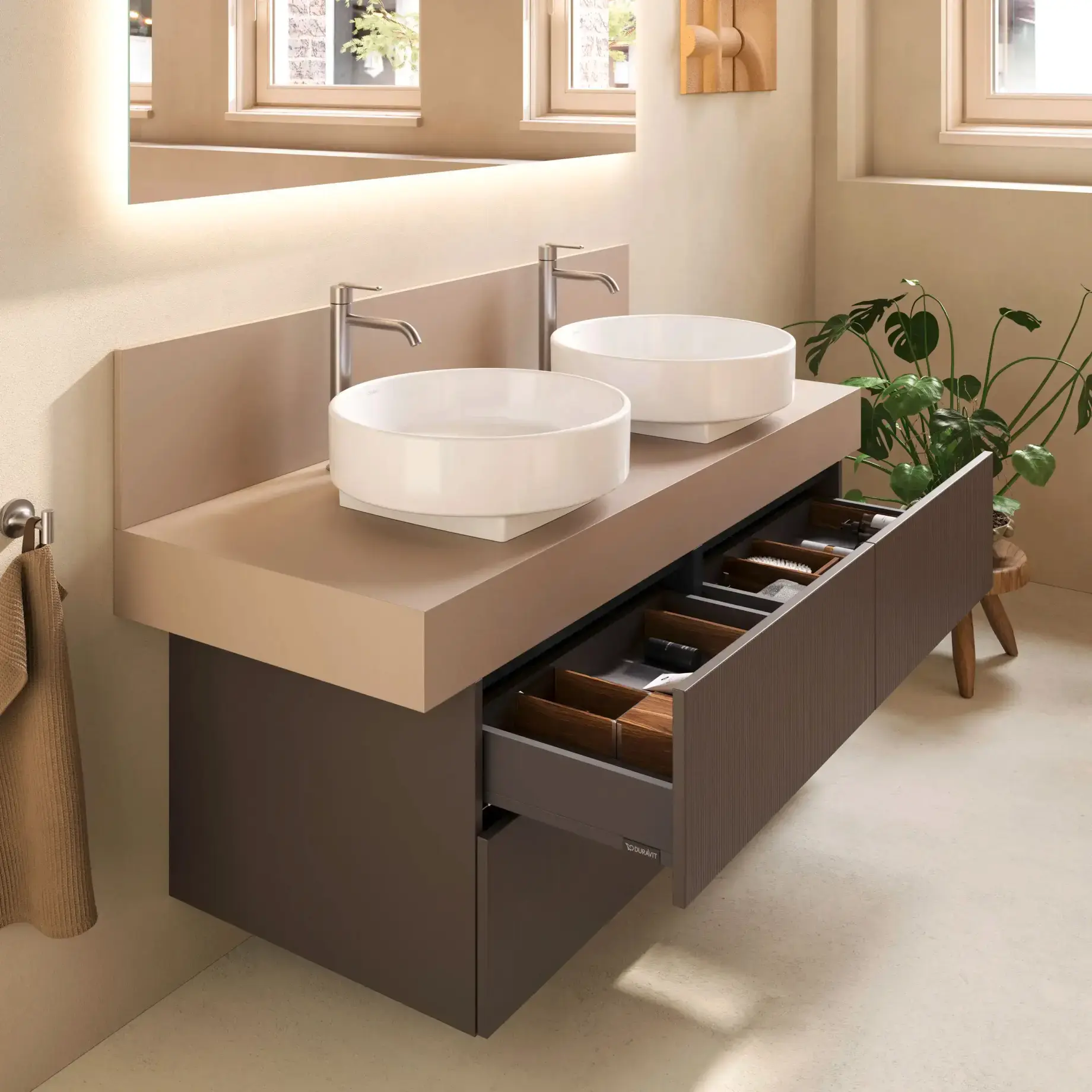 Змішувач для раковини Balcoon XL Виробник BA1043002070 Stainless Steel Brushed — бічний ракурс