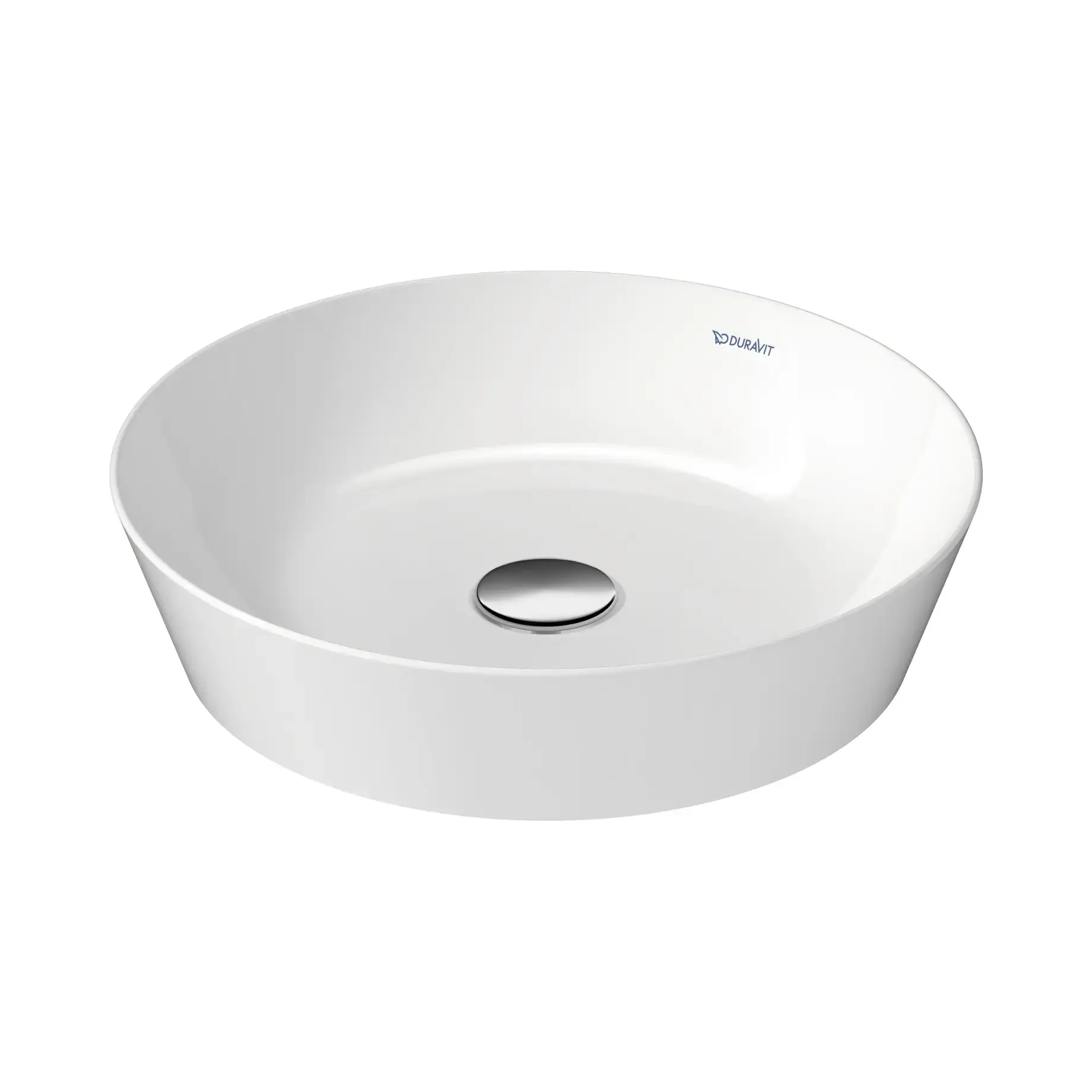 Умивальник Cape Cod Duravit 2328433200 White Satin Matt 43 х 43 см — вид на білому тлі