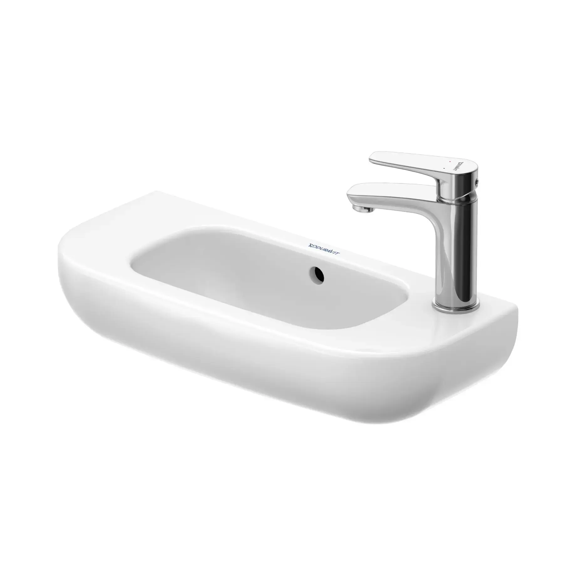 Умивальник D-Code Duravit 07065000082 — вид на білому тлі