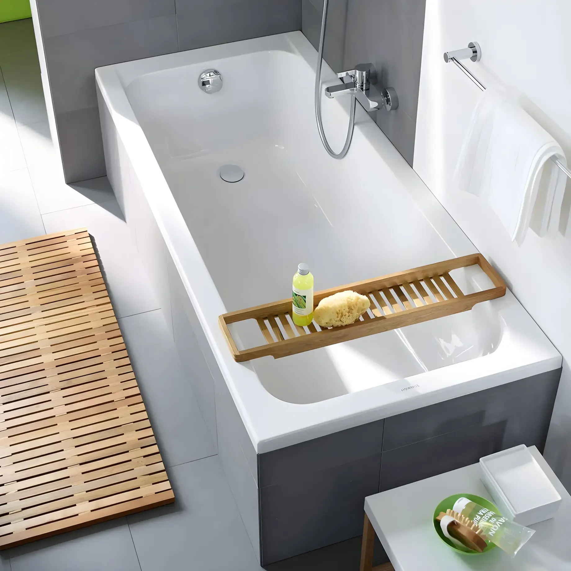 Ванна D-Code Duravit 700098000000000 — вид спереду